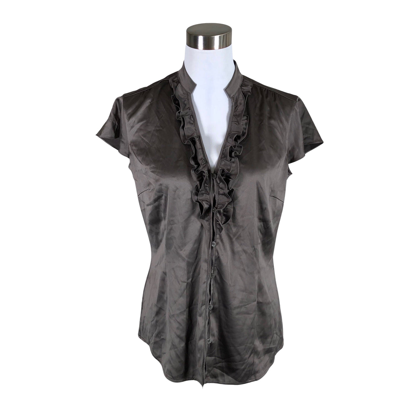 Unisex Esprit - Short-sleeved blouse, size 40 - Green (1)