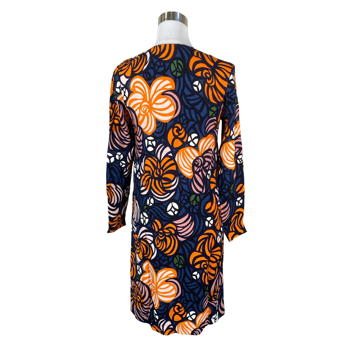 Unisex Marimekko - Schiffon dress, size 38 - Blue (2)