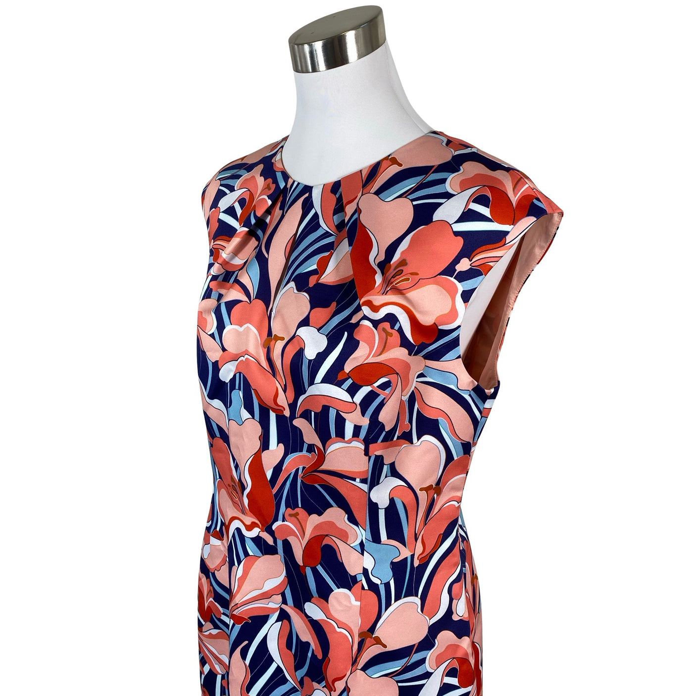 Unisex Ril's - Schiffon dress, size 40 - Light pink (3)