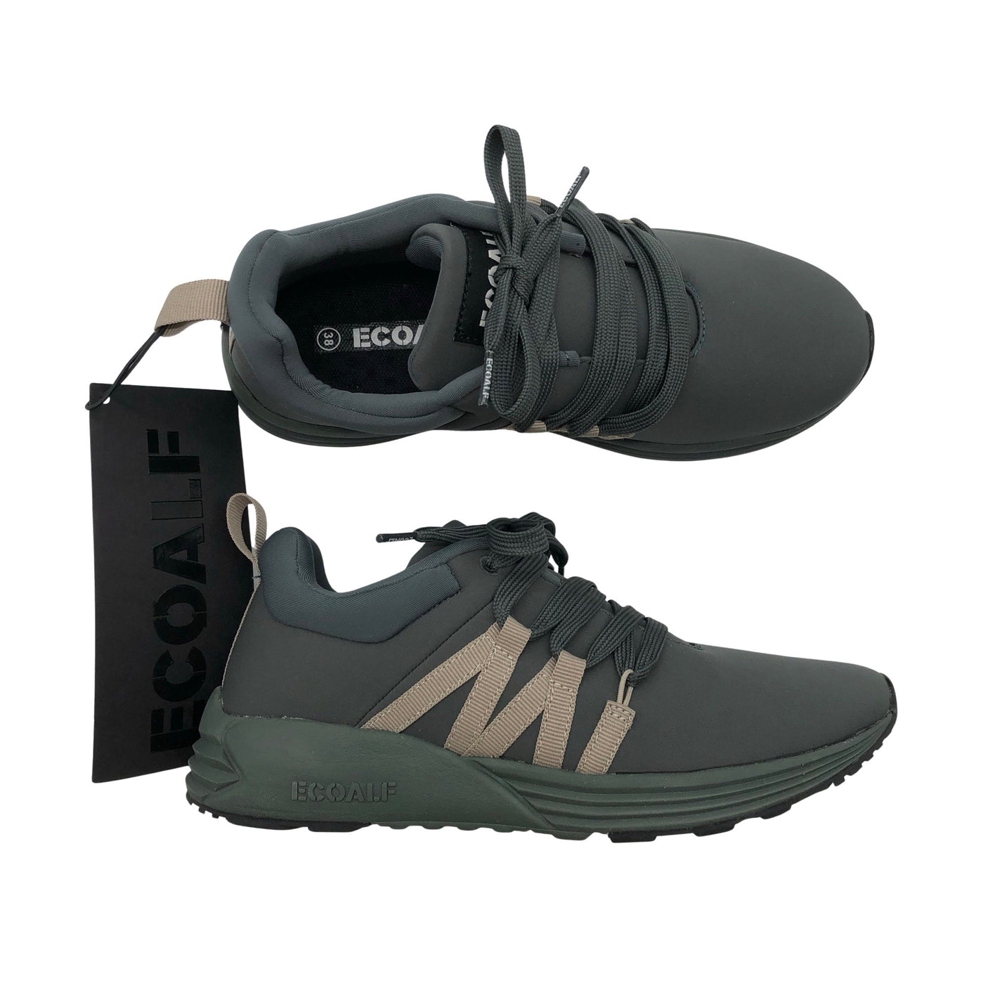 Unisex Ecoalf - Sneakers, size 38 - Green (1)