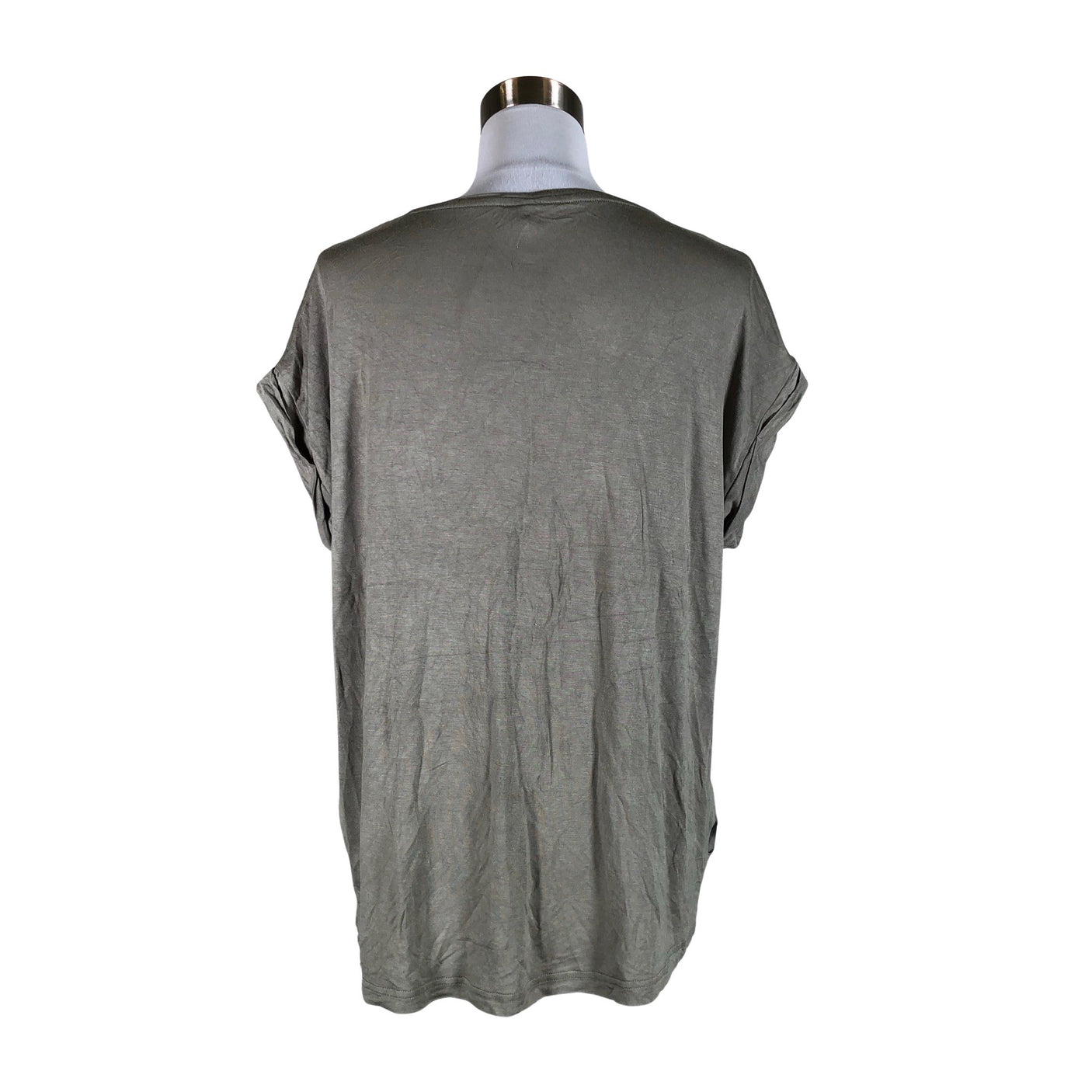 Unisex Soyaconcept - Short-sleeved blouse, size 40 - Green (2)