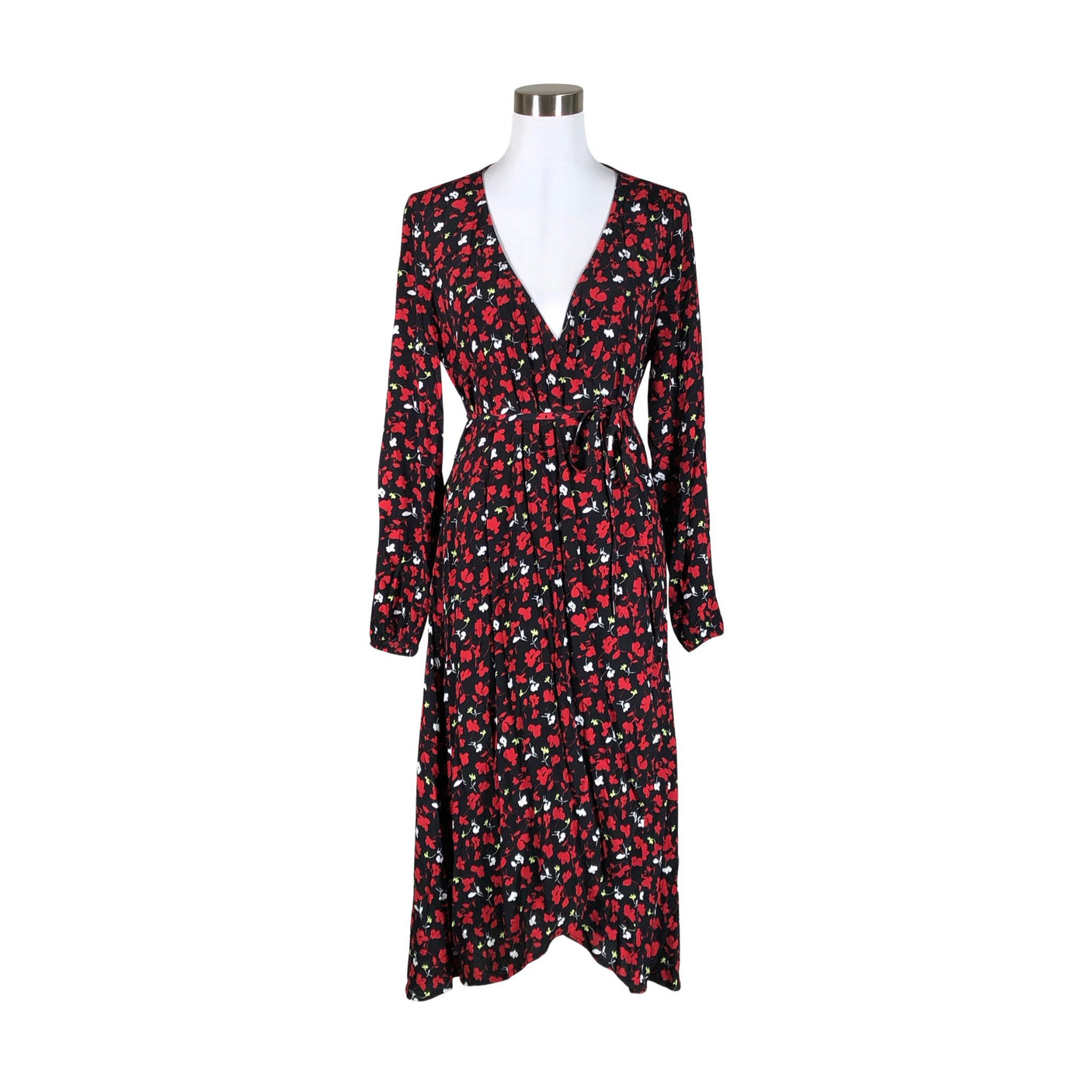 Unisex Tommy Hilfiger - Schiffon dress, size 38 - Black (1)