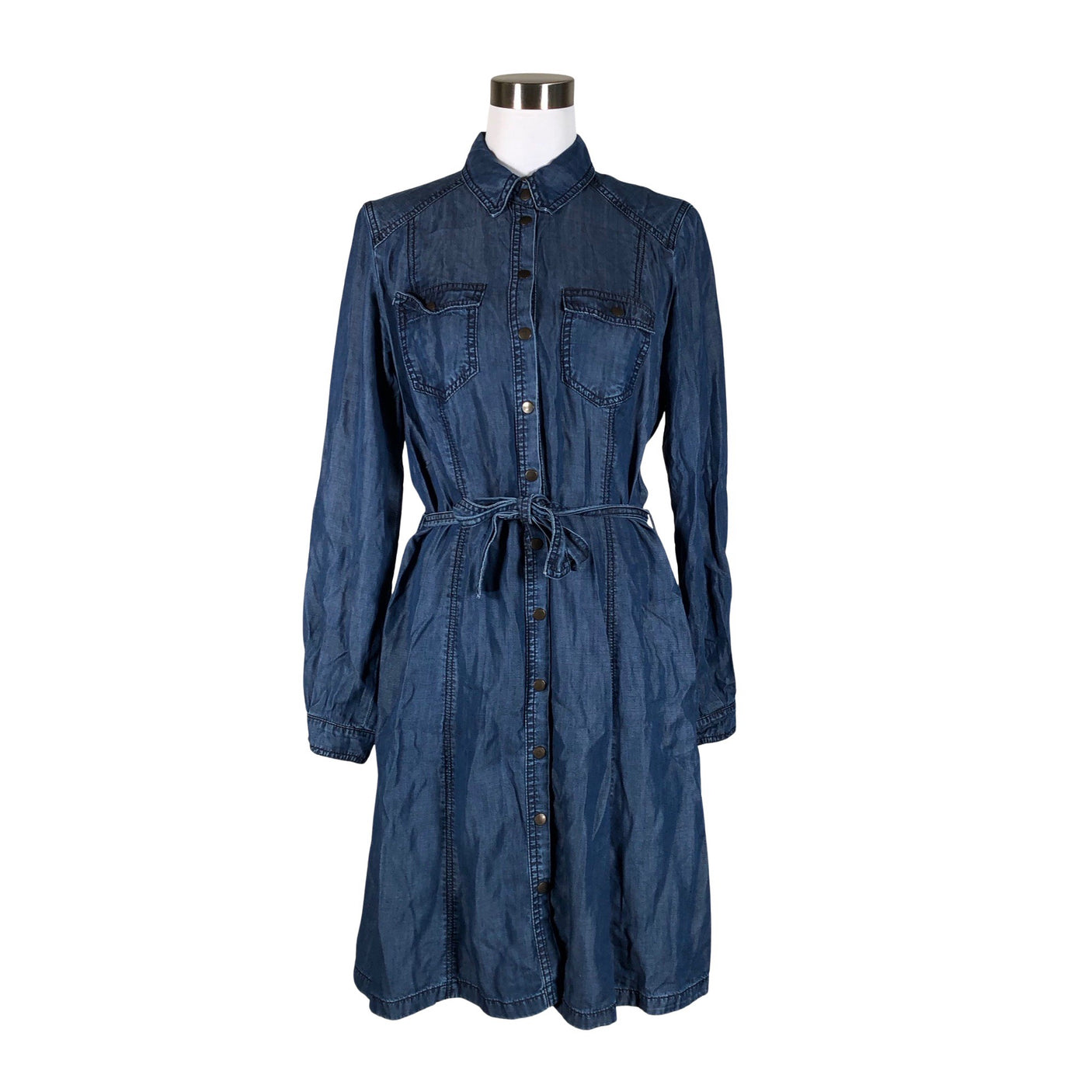 Unisex Bandolera - Denim dress, size 40 - Blue (1)