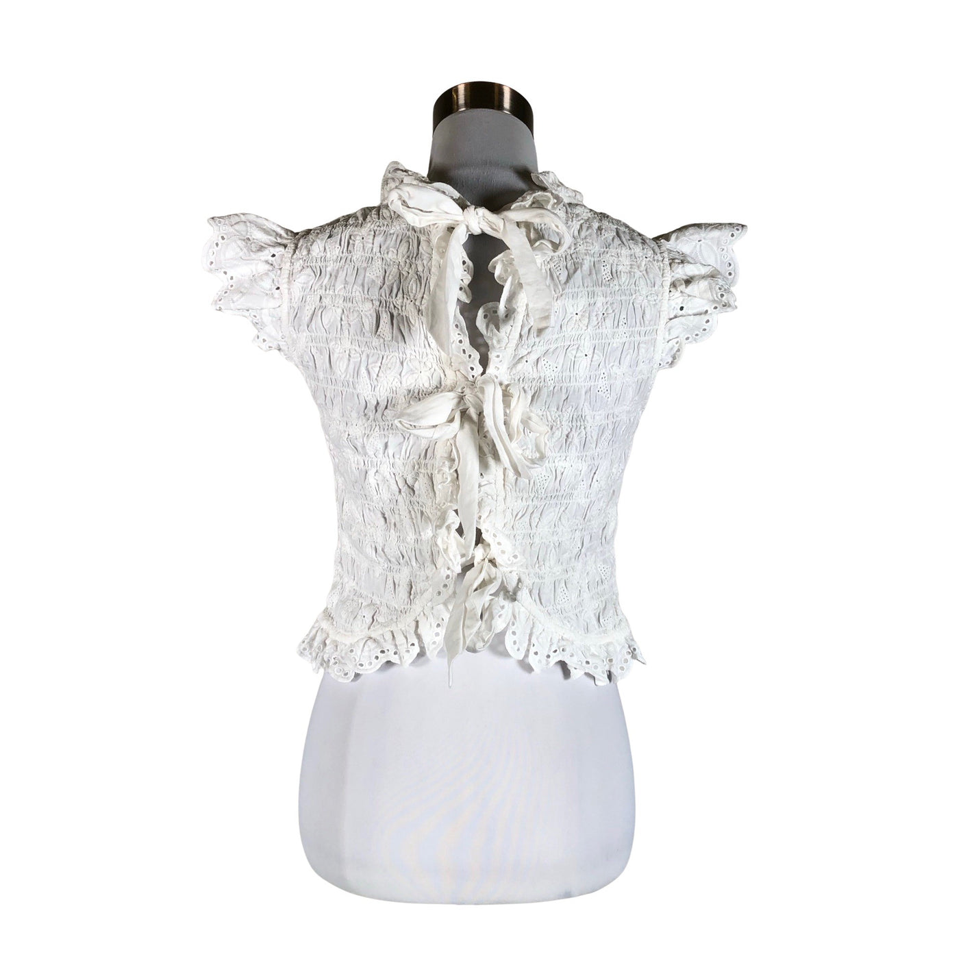 Unisex Sézane - Top, size 38 - White (2)