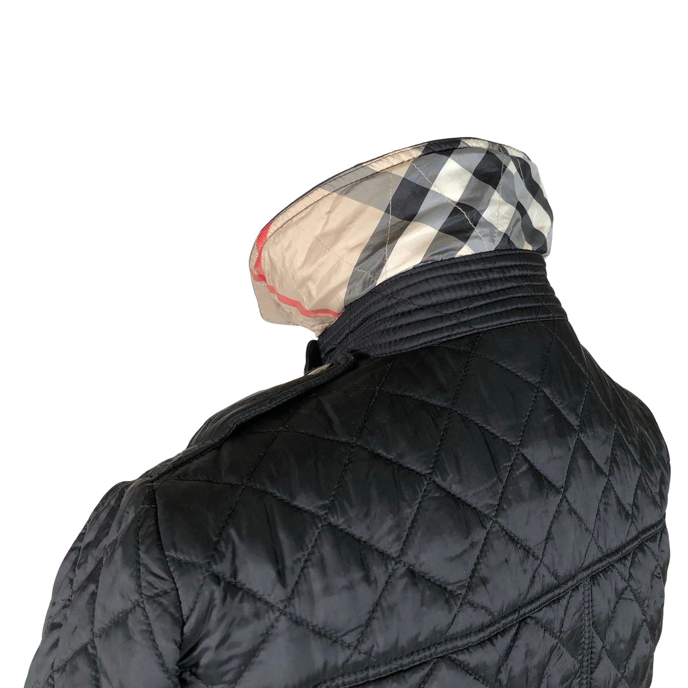 Unisex Burberry Brit - Quilted jacket, size 38 - Black (3)