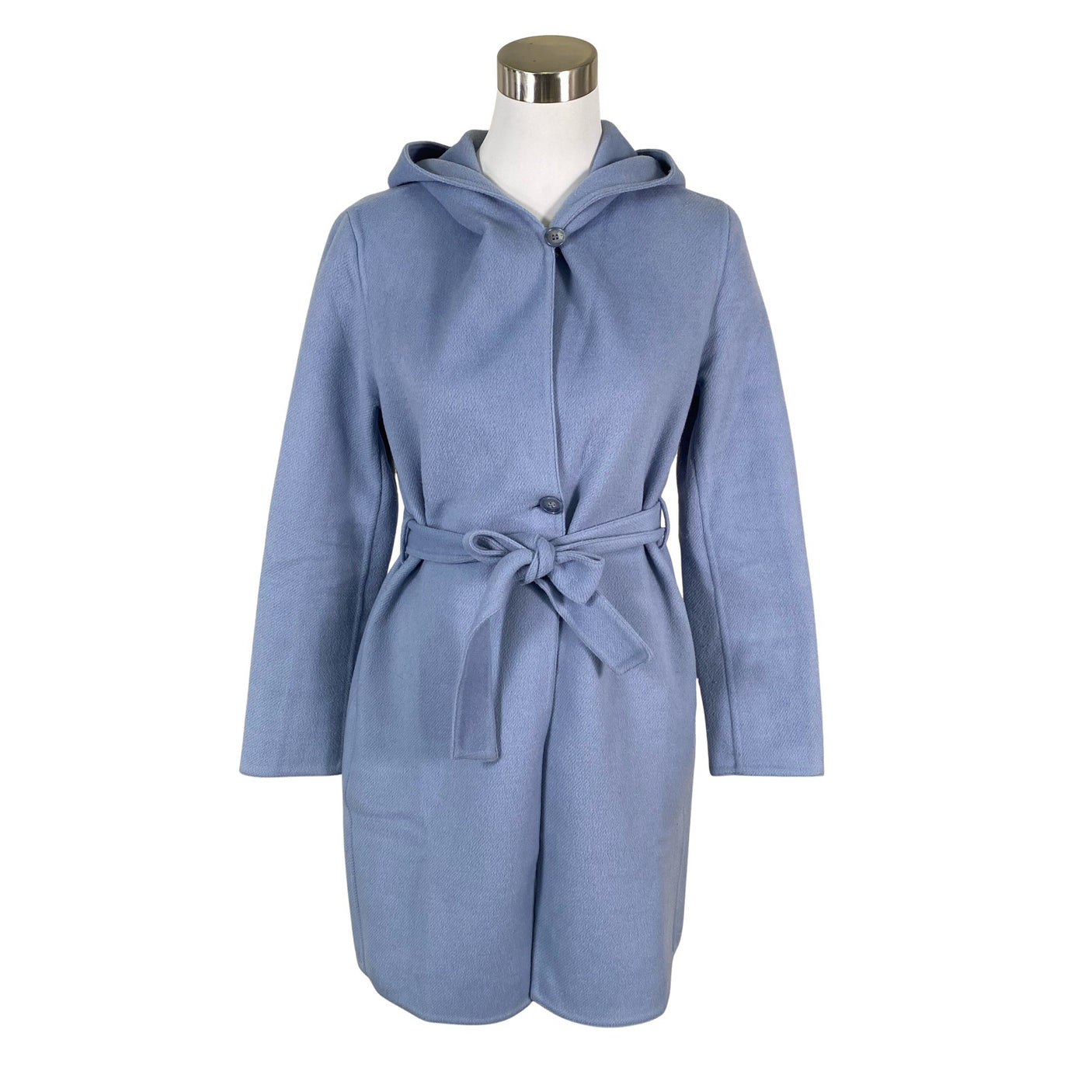 Unisex Uniqlo - Wool coat, size 34 - Light blue (1)