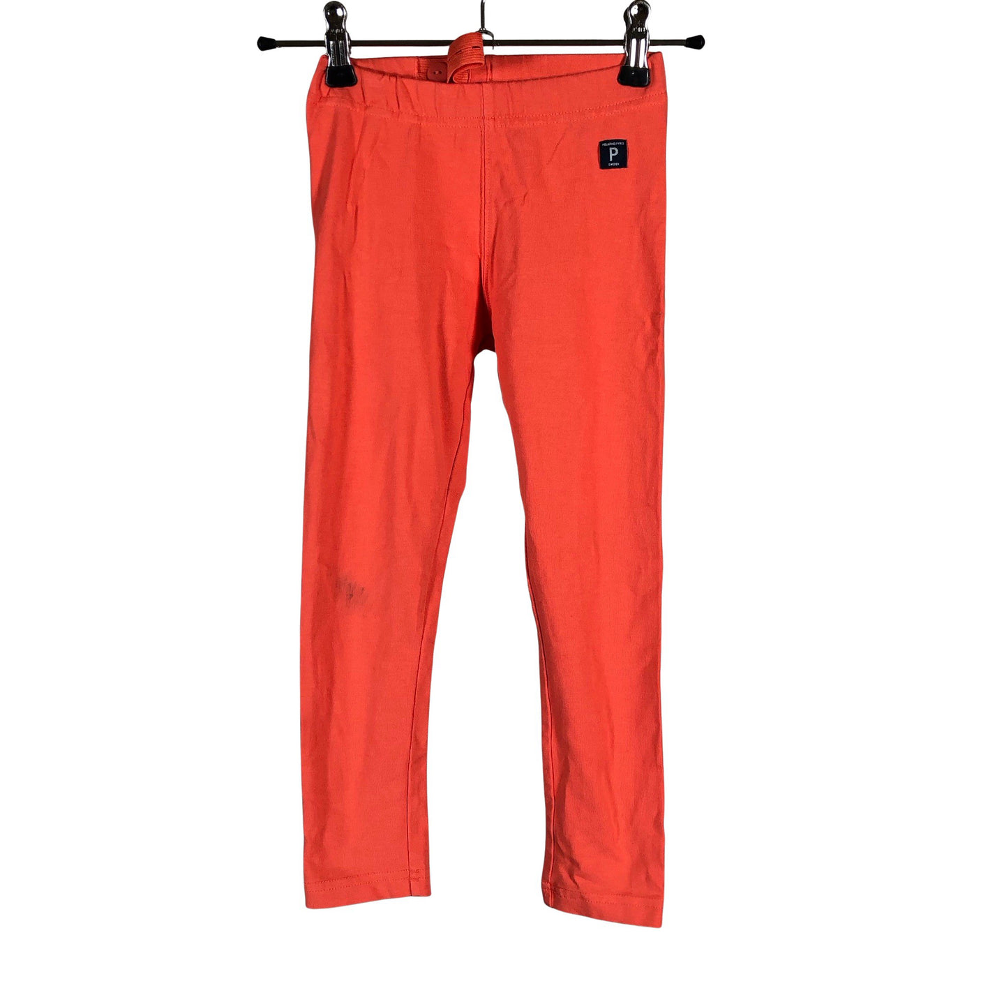 Unisex Polarn O. Pyret - Leggings, size 110 - 116 - Orange (1)