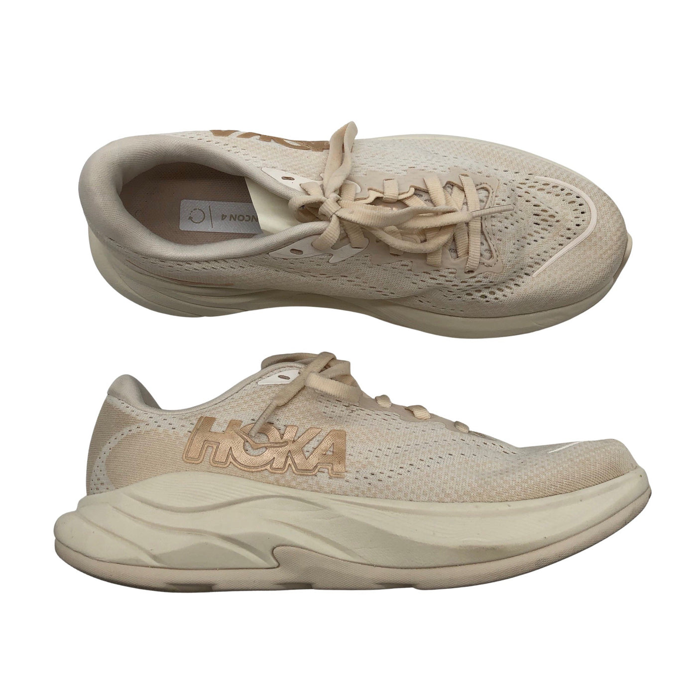 Unisex Hoka One One - Running shoes, size 38 - Beige (1)