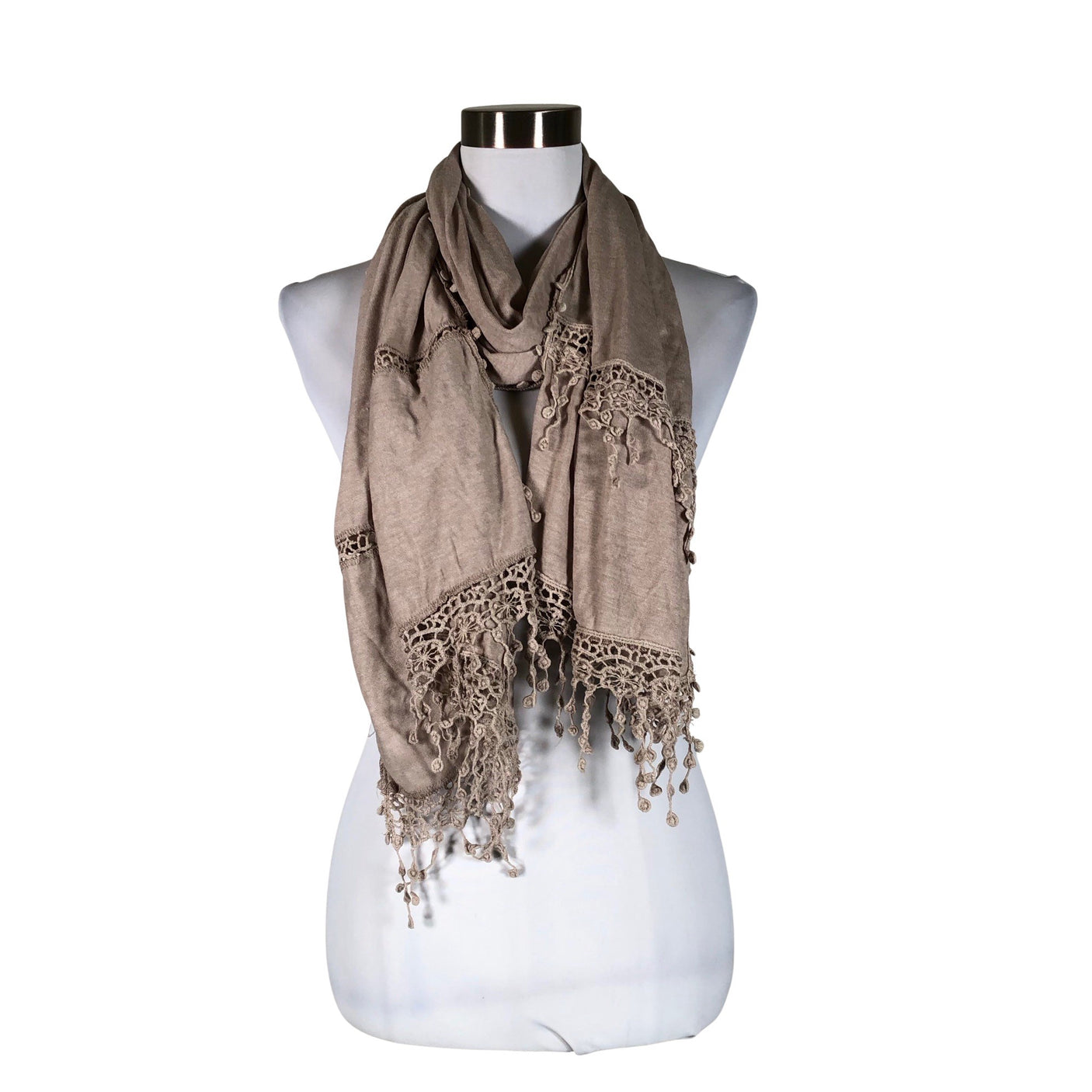 Unisex Oxmo - Scarf, size Midi - Beige (1)