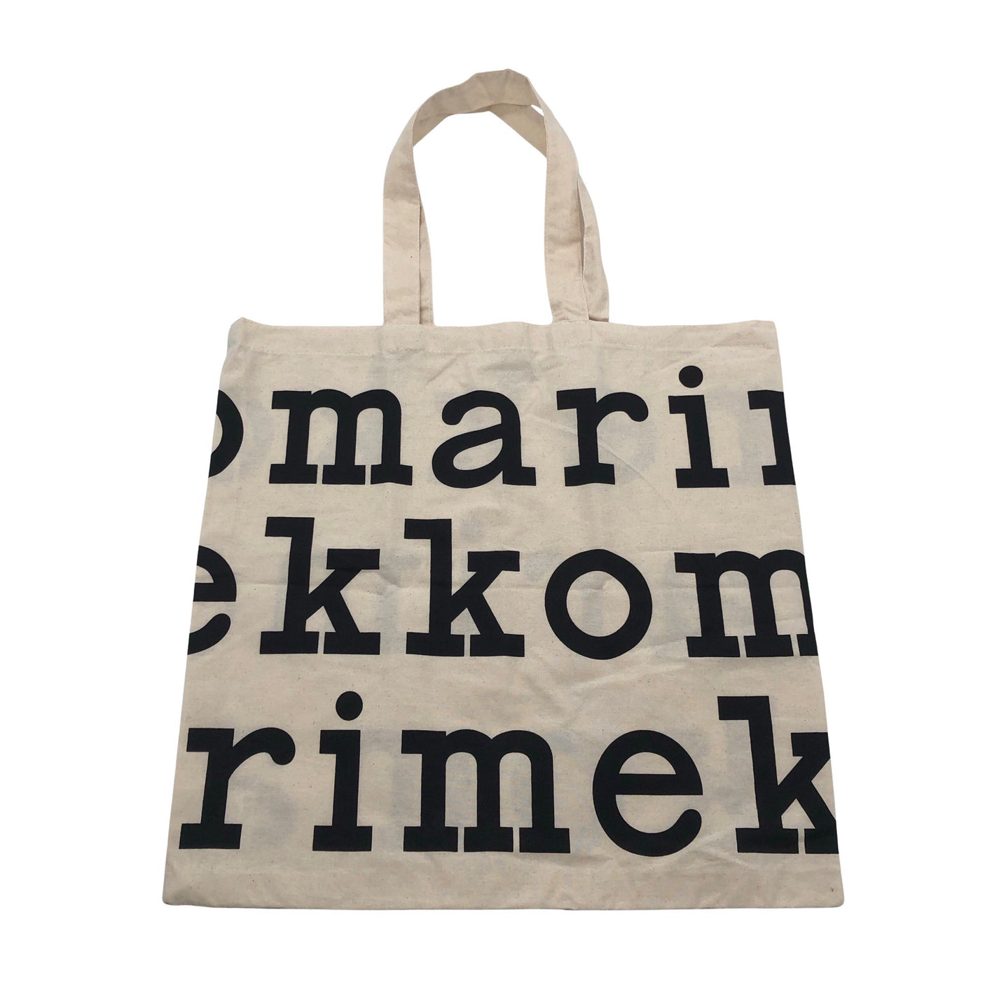 Unisex Marimekko - Shopping bag, size Maxi - Black (1)