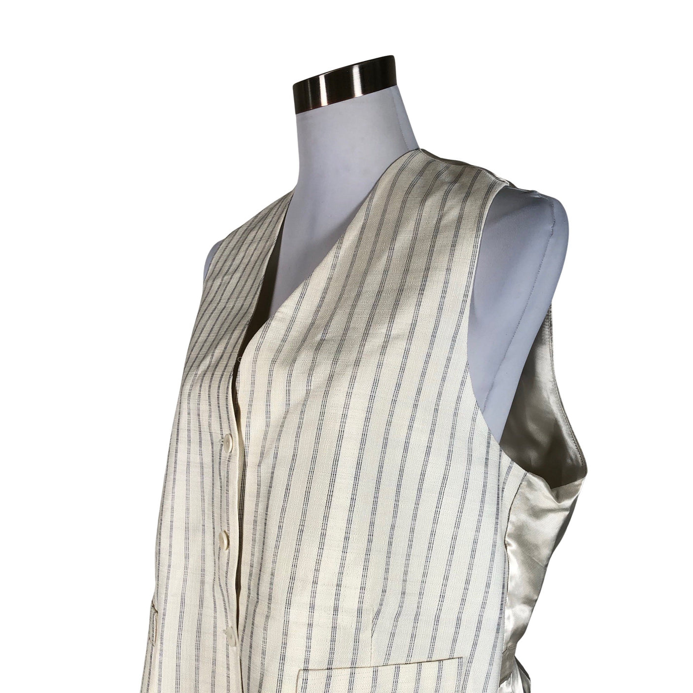 Unisex Sandro Paris - Vest, size 40 - Natural white (3)