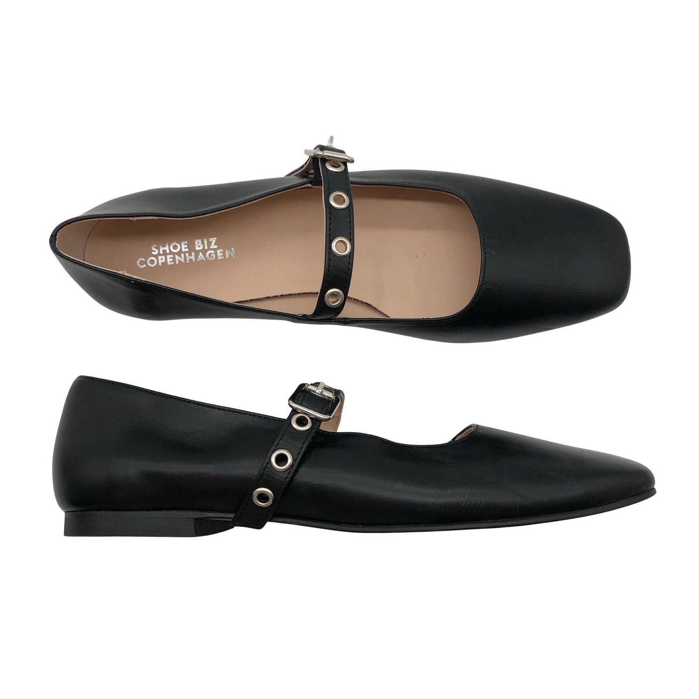 Unisex Shoe Biz - Ballerinas, size 41 - Black (1)