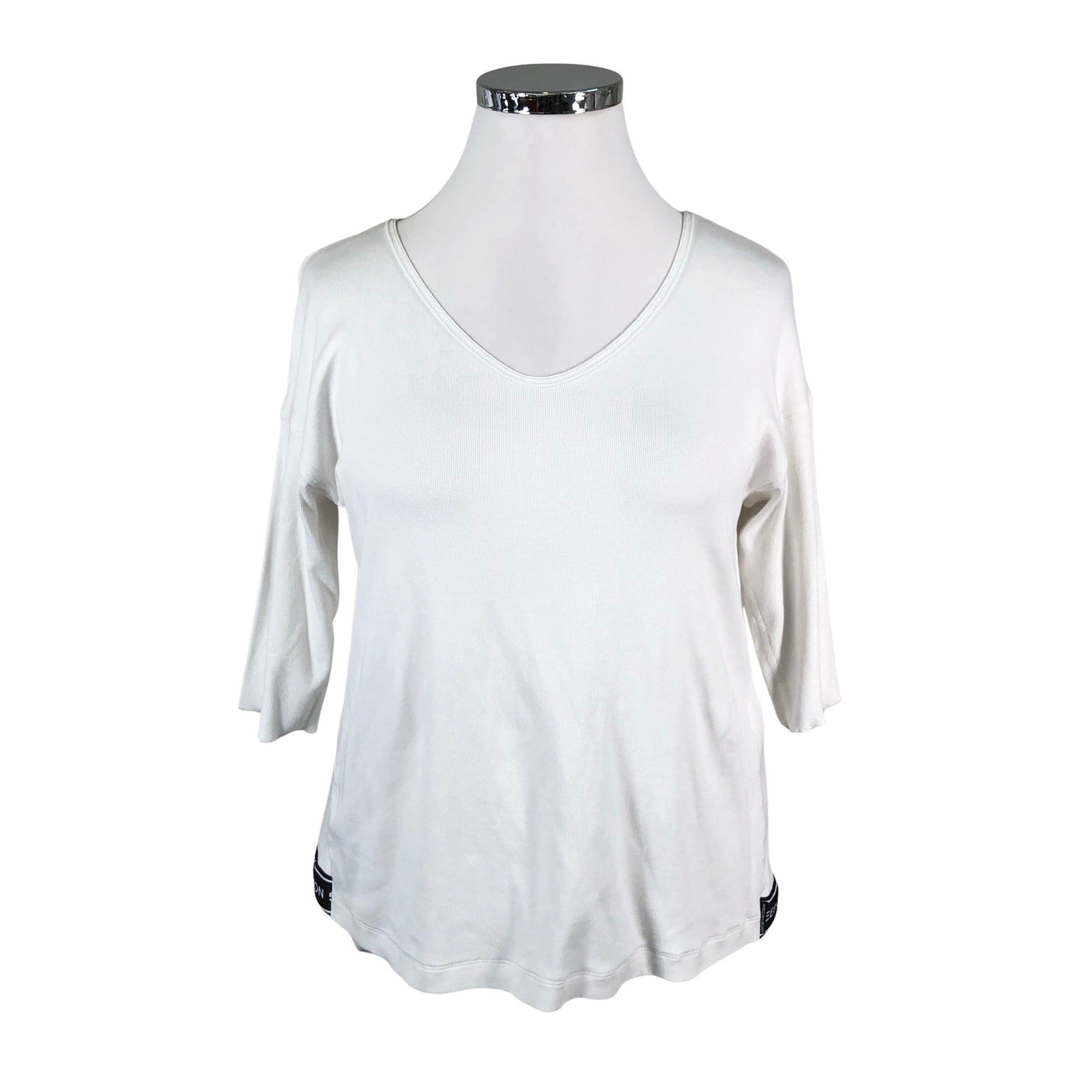 Unisex Marc Cain - Tricot shirt, size 46 - White (1)