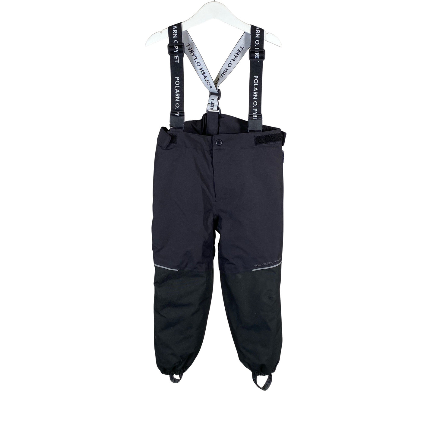 Unisex Polarn O. Pyret - Winter pants, size 110 - 116 - Black (1)