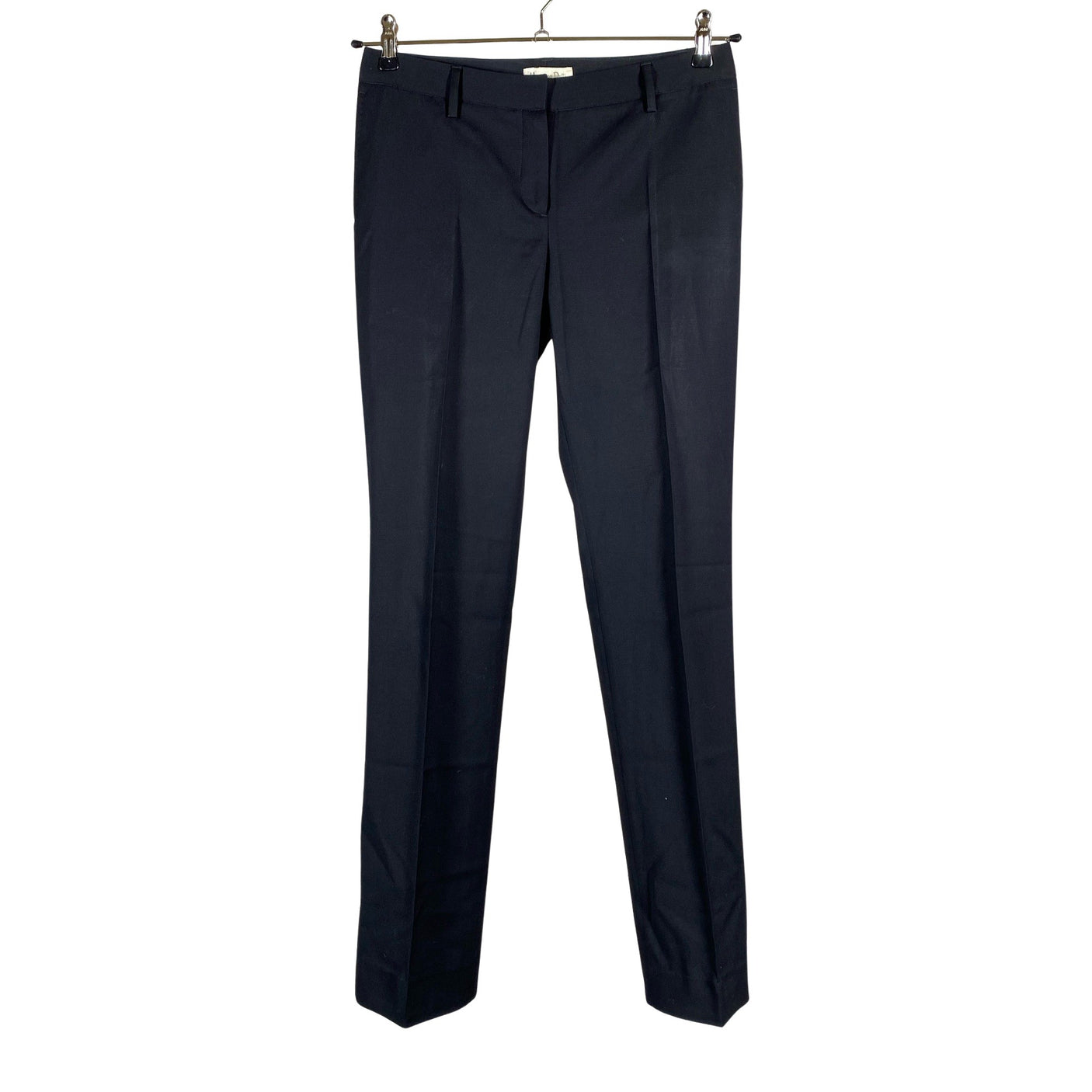 Unisex Massimo Dutti - Straight leg trousers, size 38 - Black (1)