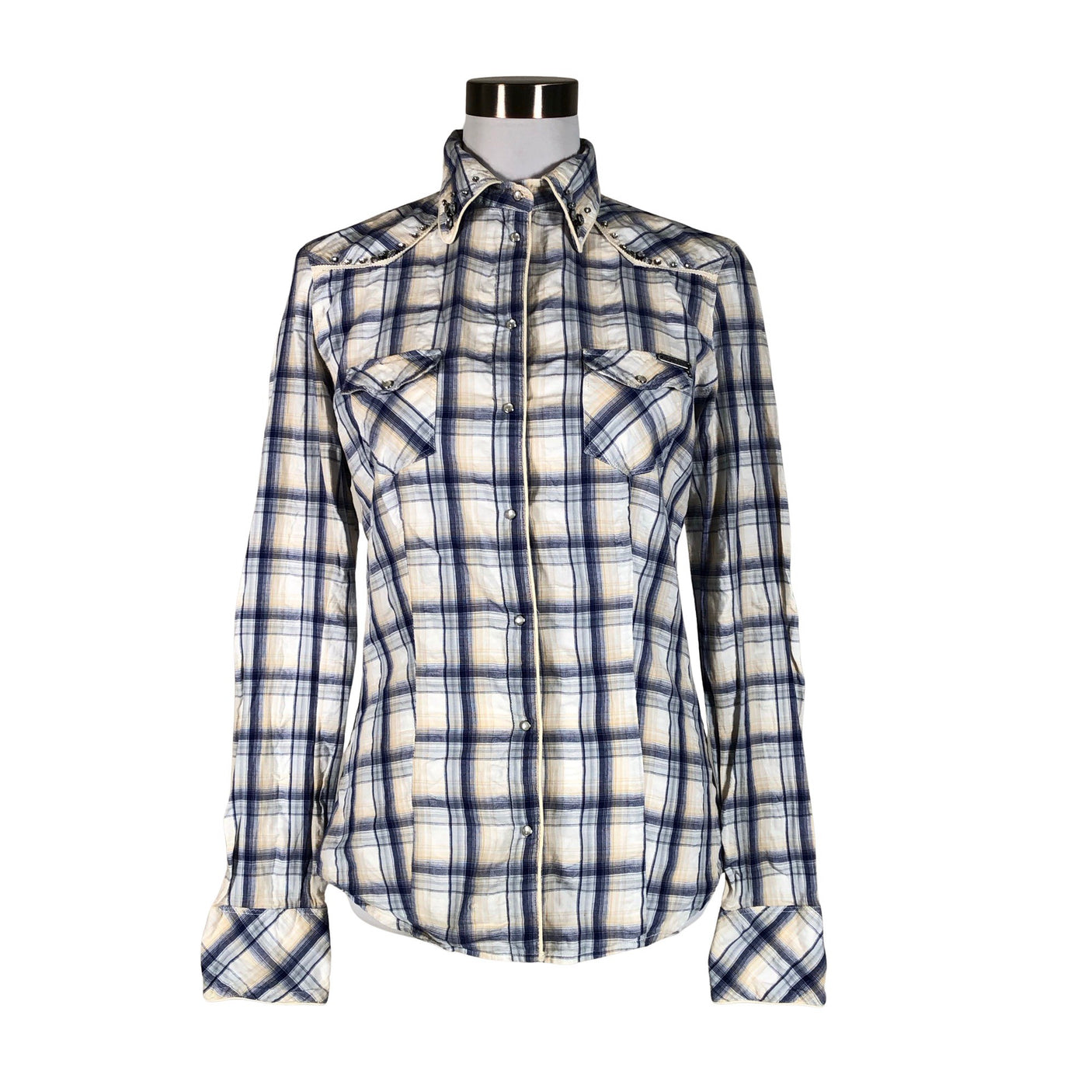 Unisex Guess - Collared shirt, size 38 - Blue (1)