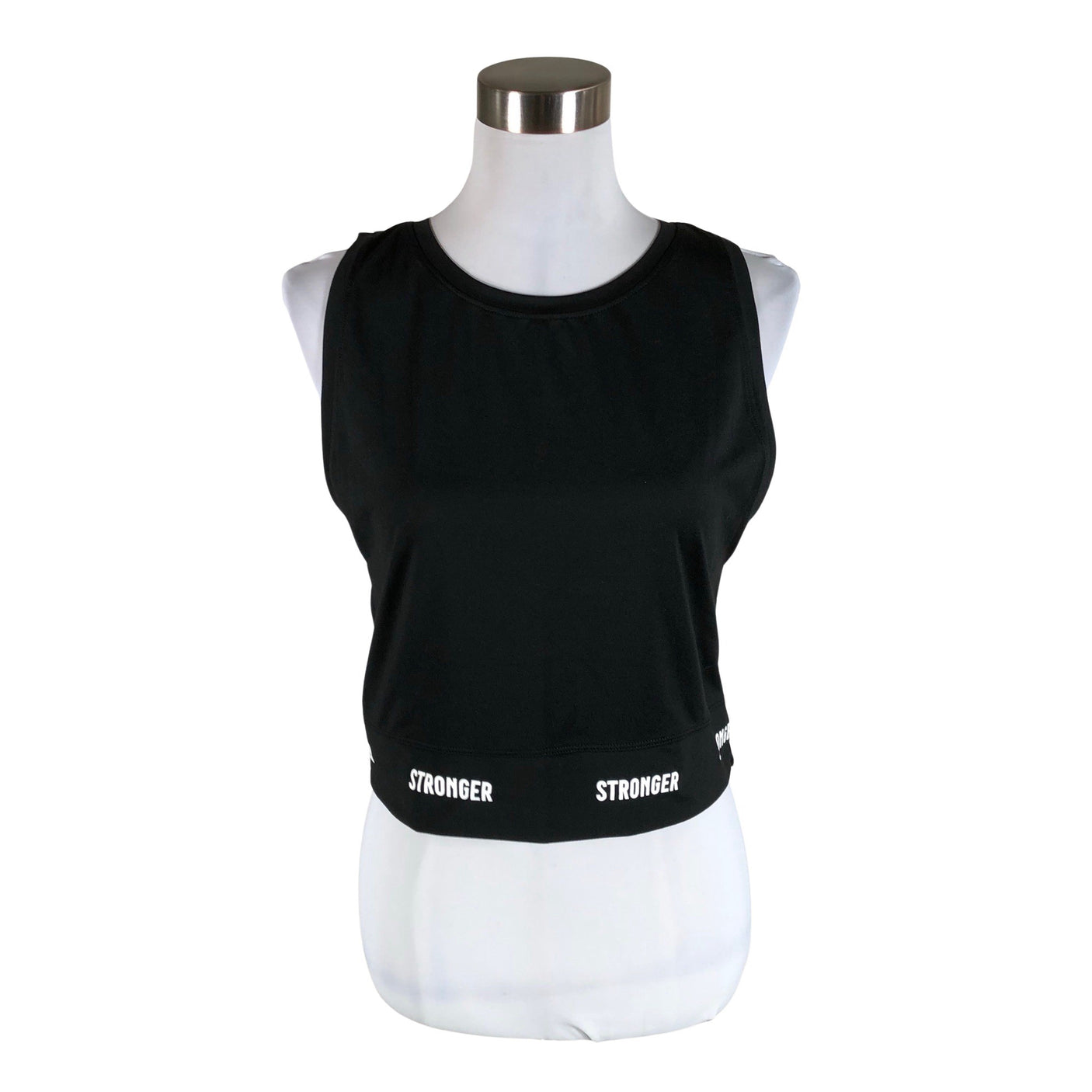 Unisex Stronger - Sports top, size 40 - Black (1)