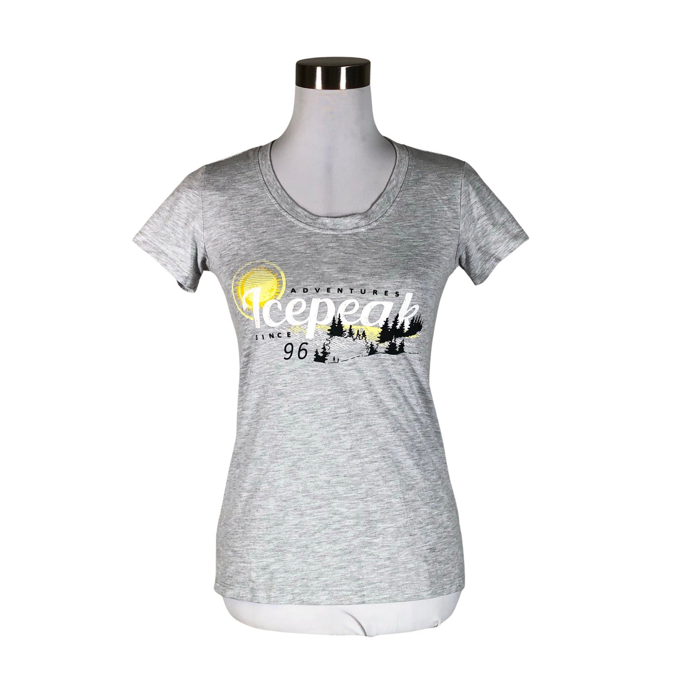 Unisex Icepeak - T-shirt, size 36 - Gray (1)