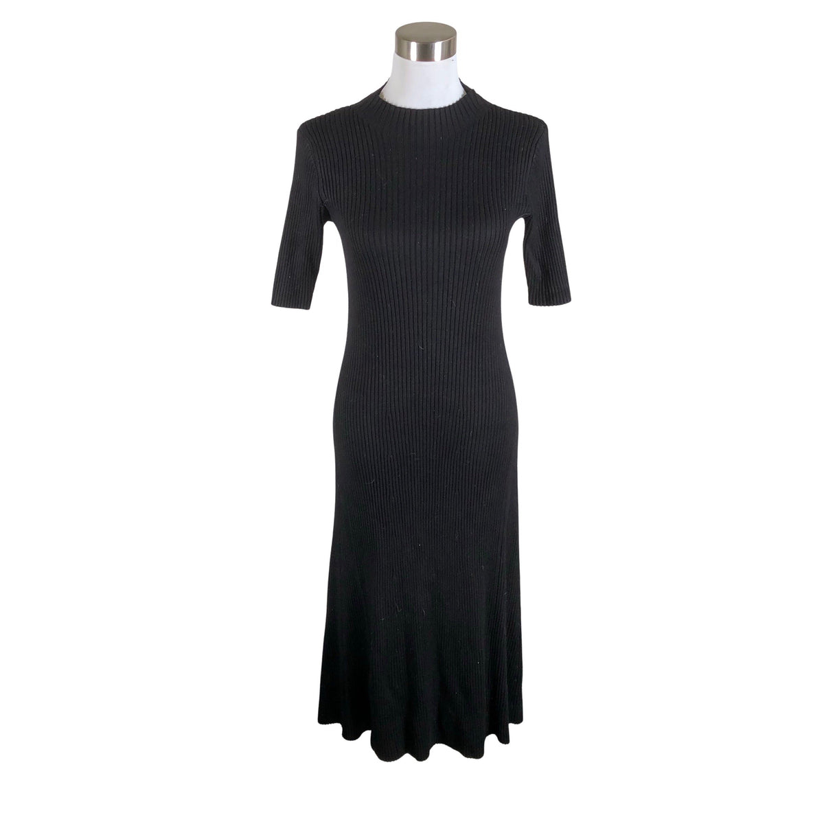 Unisex Lindex - Knit dress, size 36 - Black (1)
