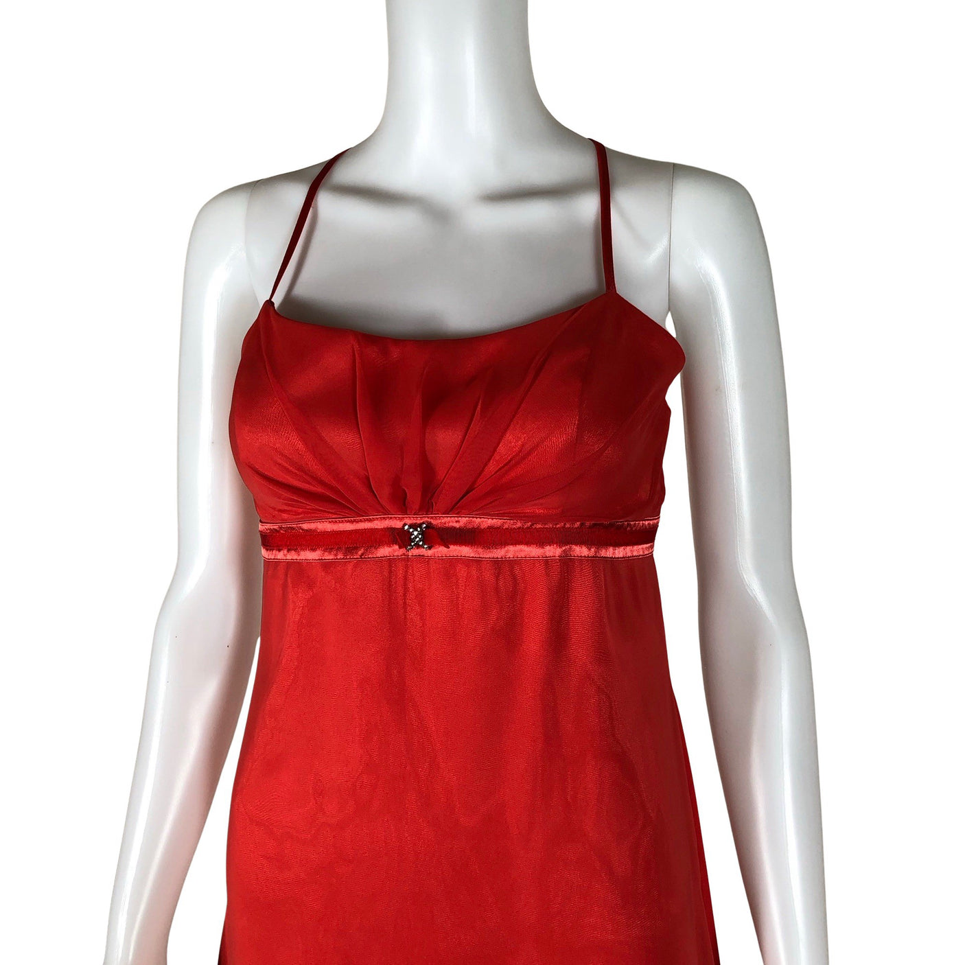 Unisex Vera Mont - Party dress, size 36 - Red (3)