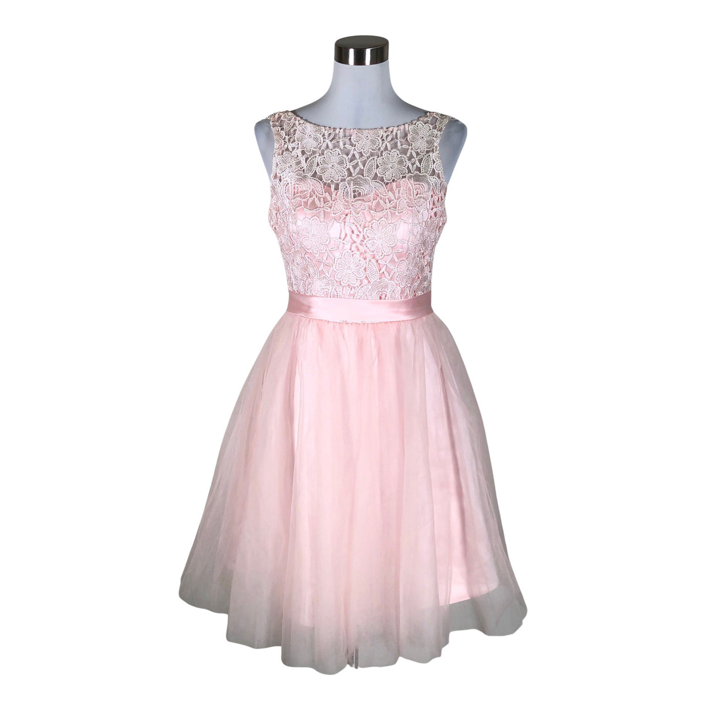 Unisex JJ's house - Party dress, size 38 - Light pink (1)