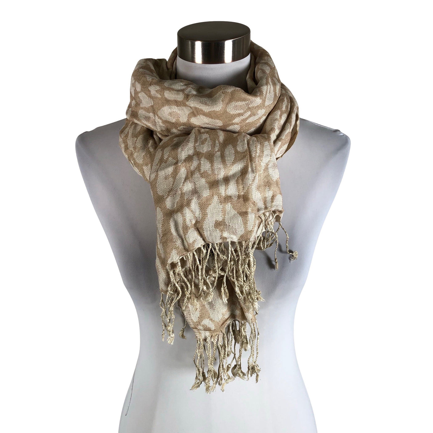 Unisex Global - Scarf, size Maxi - Beige (1)