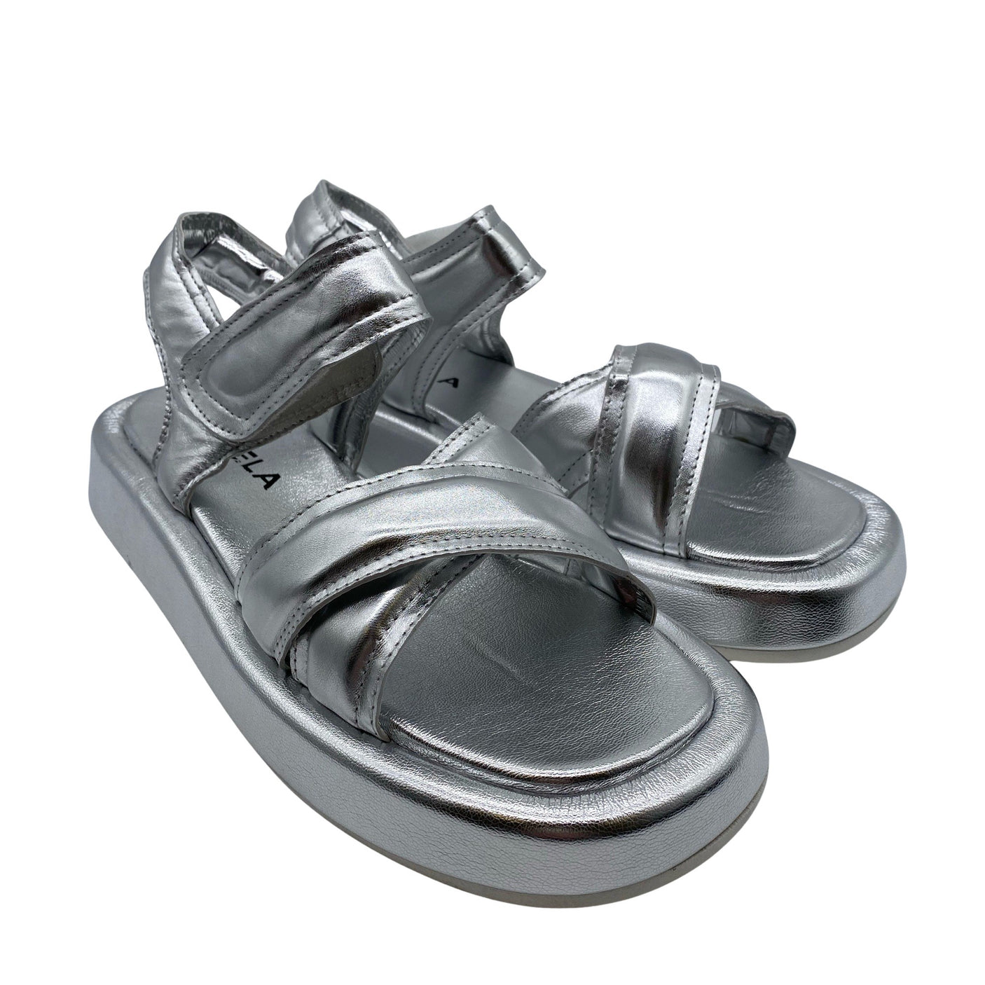 Unisex Bukela - Sandals, size 41 - Silver (2)