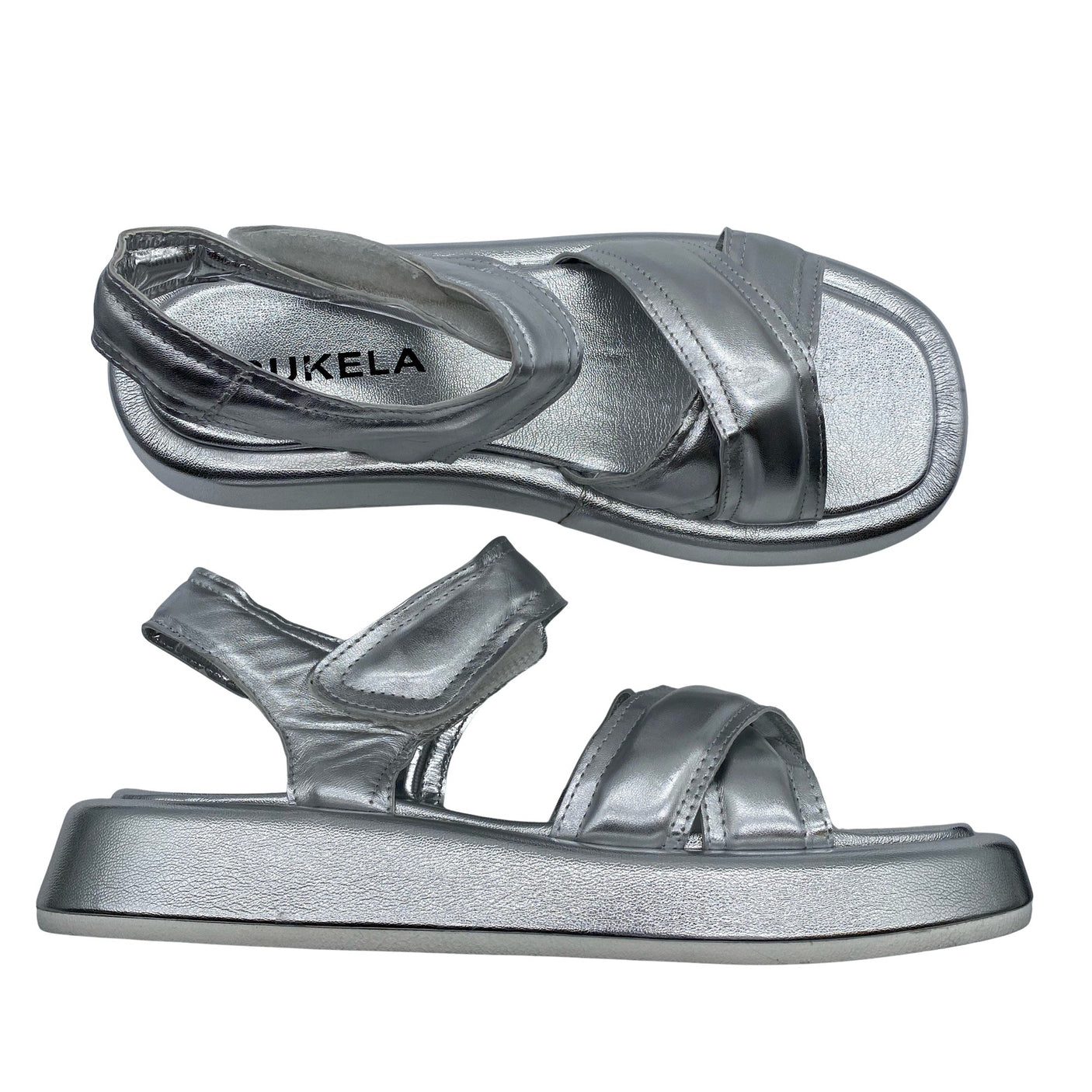 Unisex Bukela - Sandals, size 41 - Silver (1)