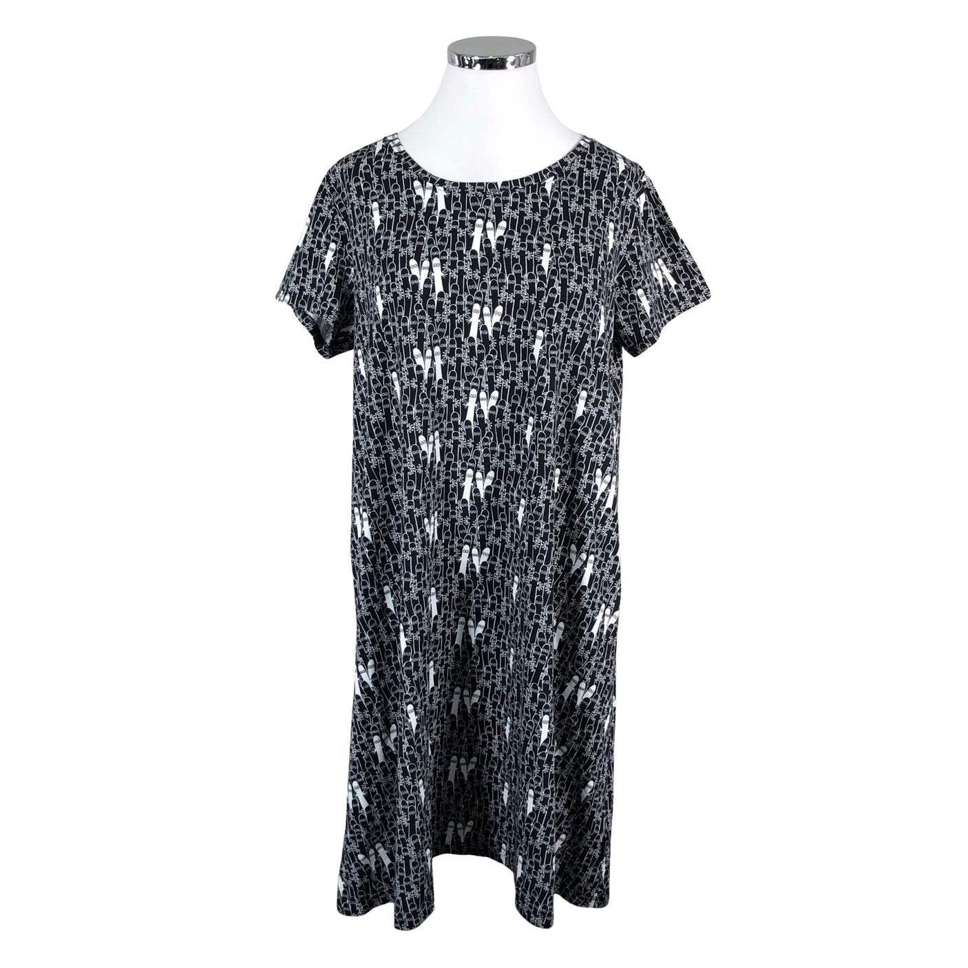 Unisex Huigee - Tricot dress, size 46 - Black (1)