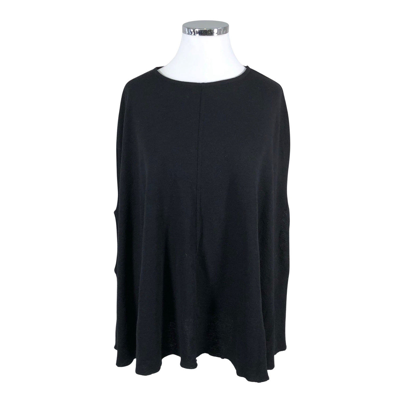 Unisex by basics - Poncho, size One size - Black (1)
