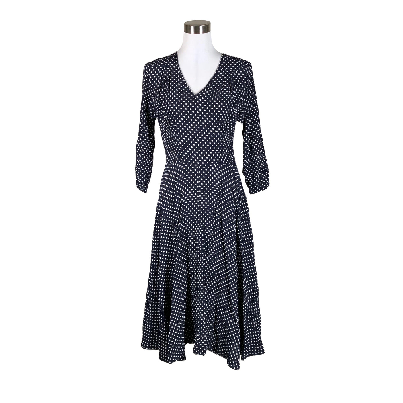 Unisex Jumperfabriken - Schiffon dress, size 38 - Blue (1)