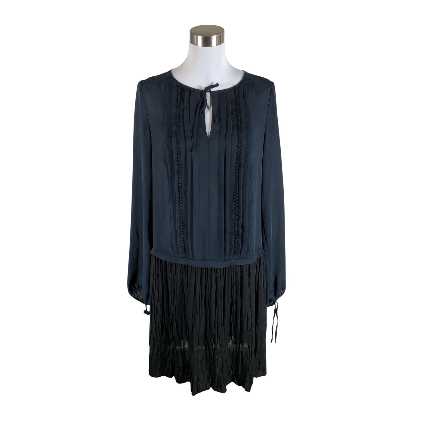Unisex Pennyblack - Schiffon dress, size 38 - Blue (1)