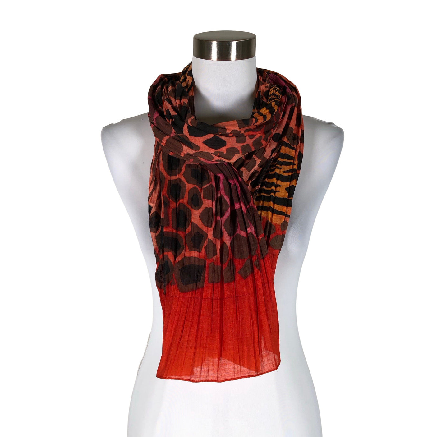 Unisex Pia Rossini - Scarf, size Midi - Orange (1)