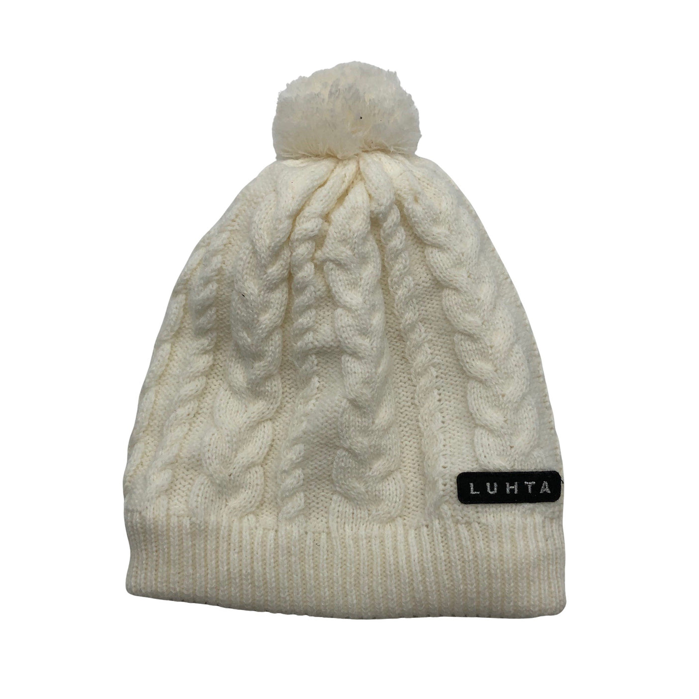 Unisex Luhta - Winter beanie, size 54 - 56 cm - White (1)