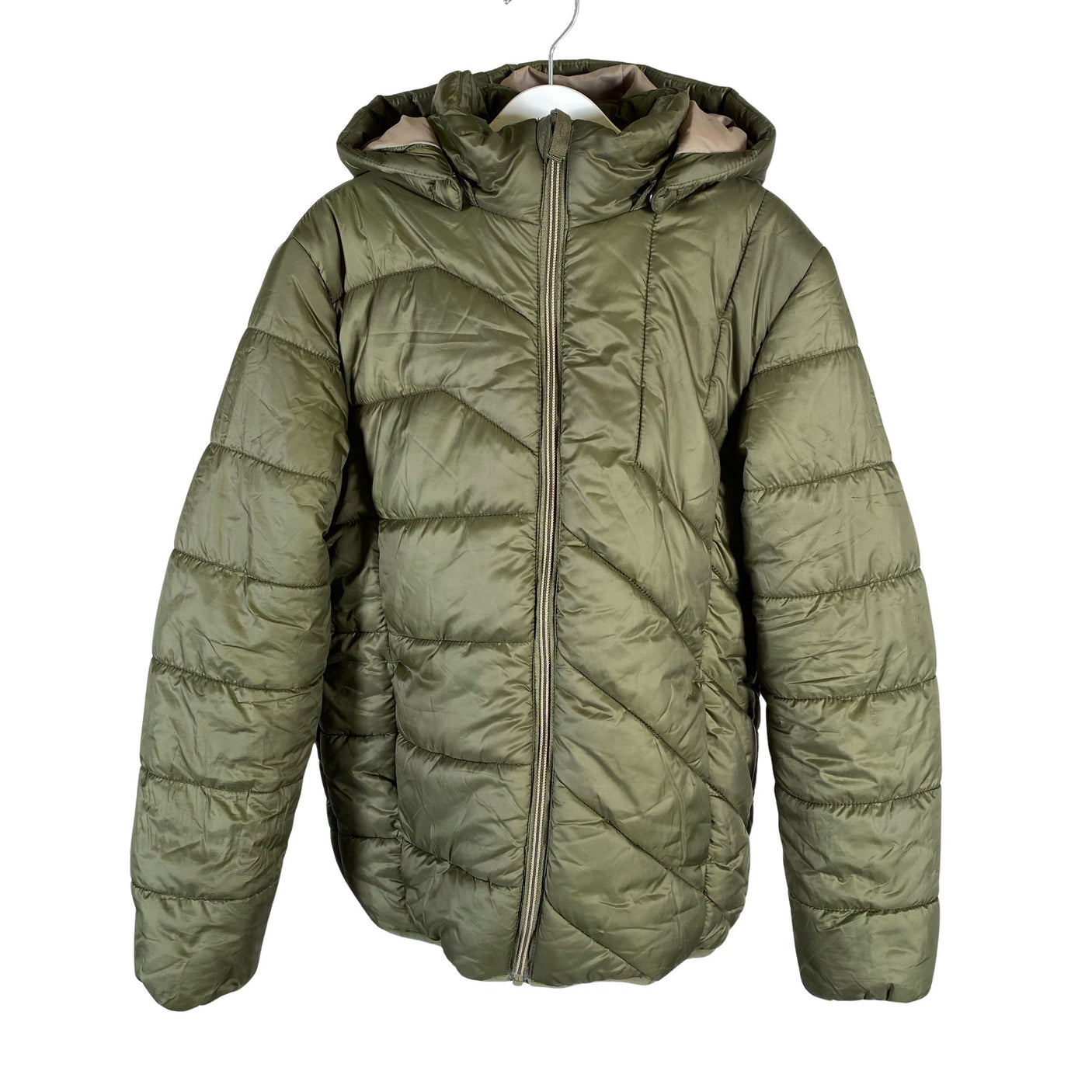 Unisex Name It - Winter jacket, size 146 - 152 - Green (1)