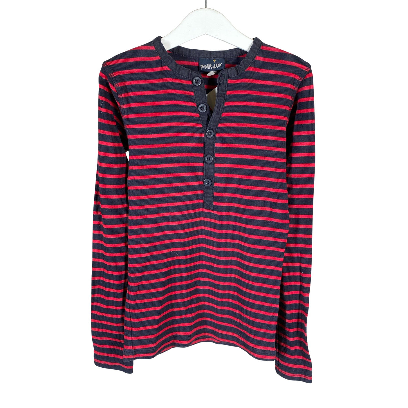 Unisex POMPdeLUX - Tricot shirt, size 134 - 140 - Blue (1)