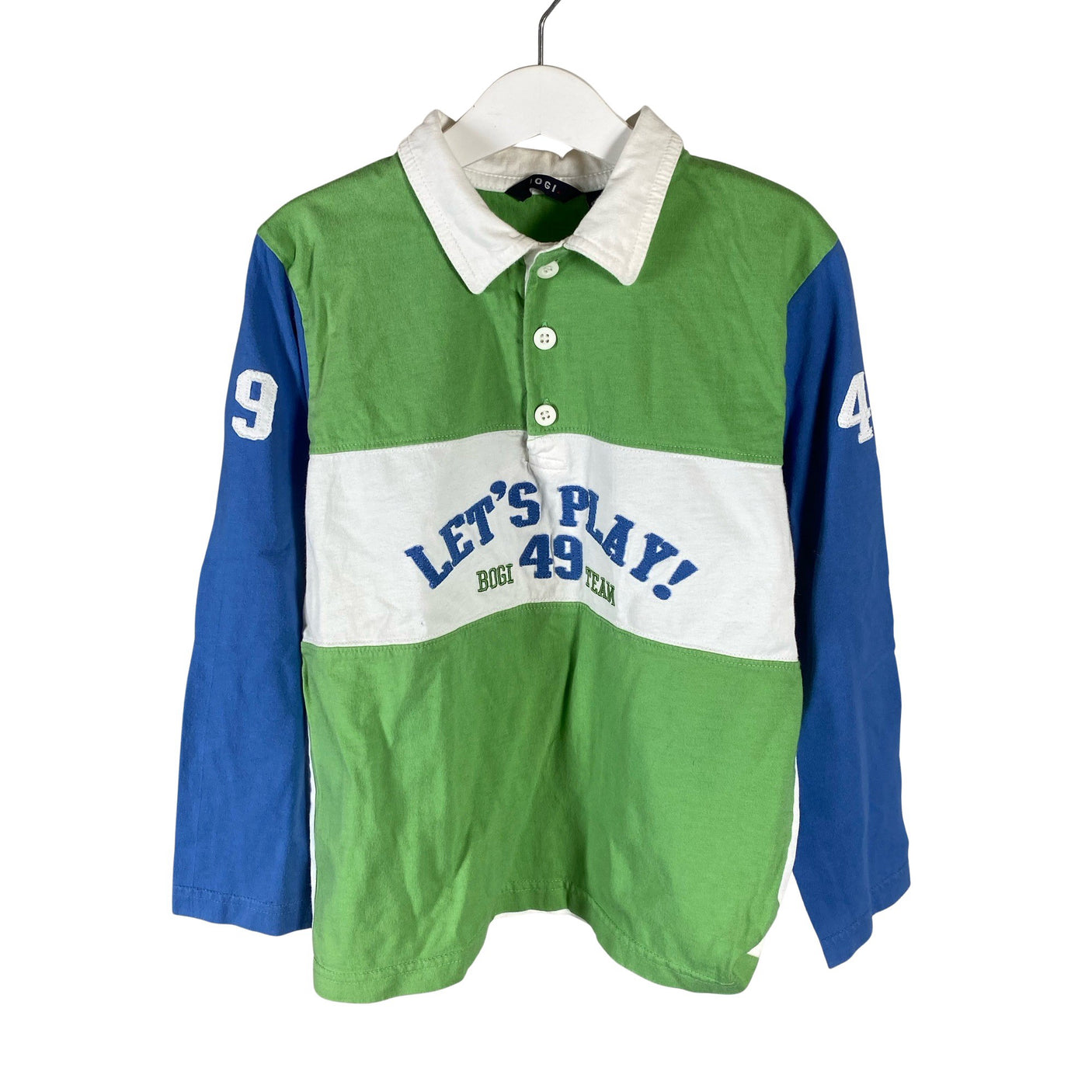 Unisex Bogi - Tricot shirt, size 122 - 128 - Green (1)