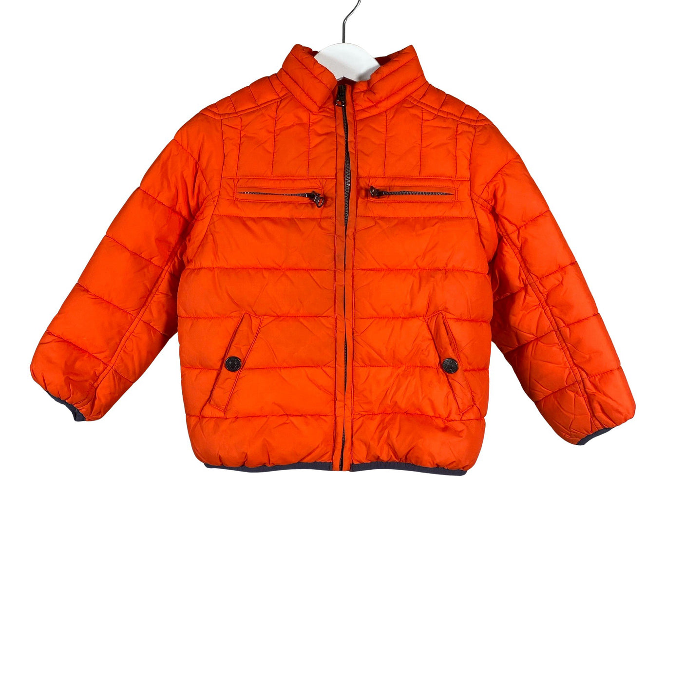 Unisex Benetton - Winter jacket, size 98 - 104 - Red (1)