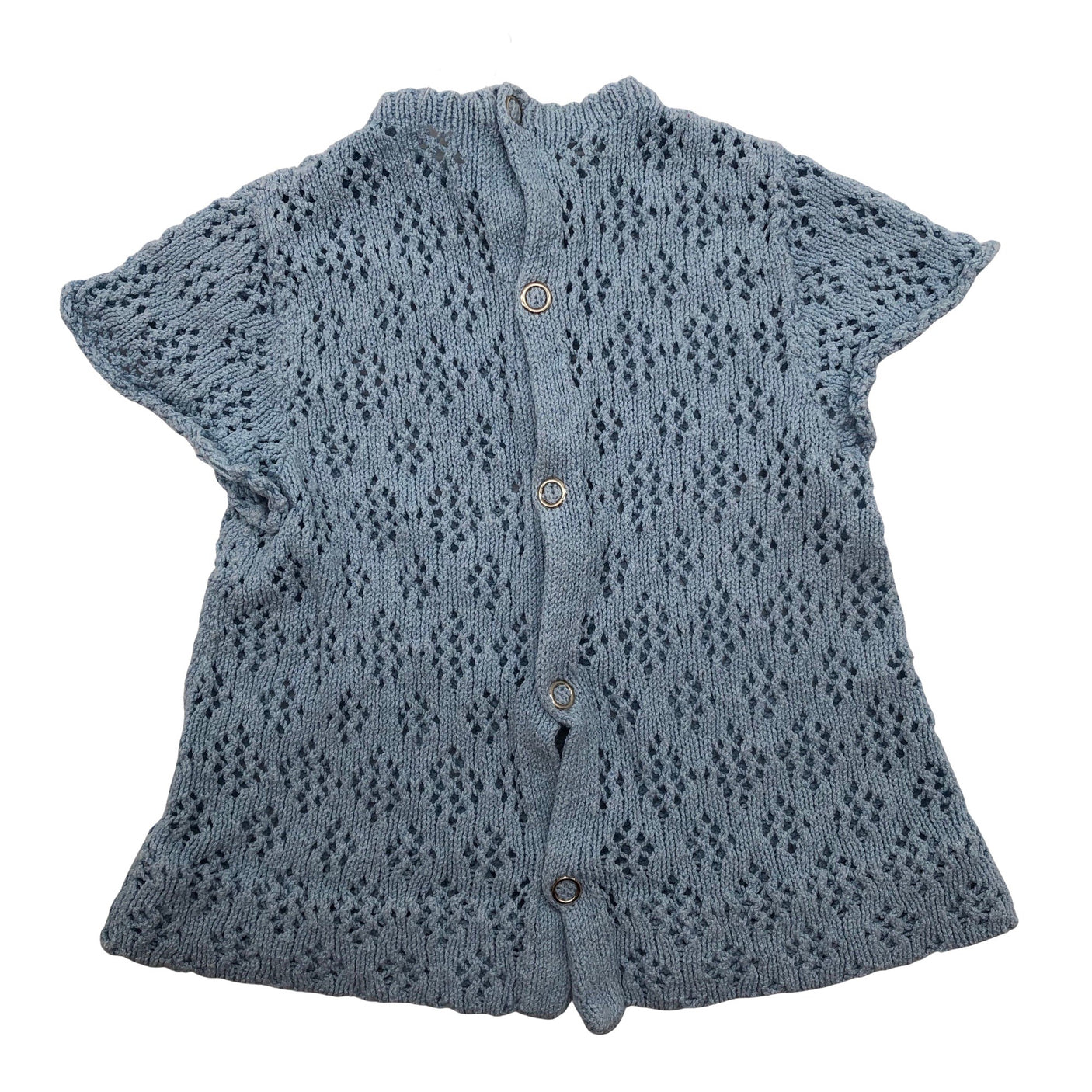 Unisex Handmade - Sweater, size 86 - 92 - Light blue (1)