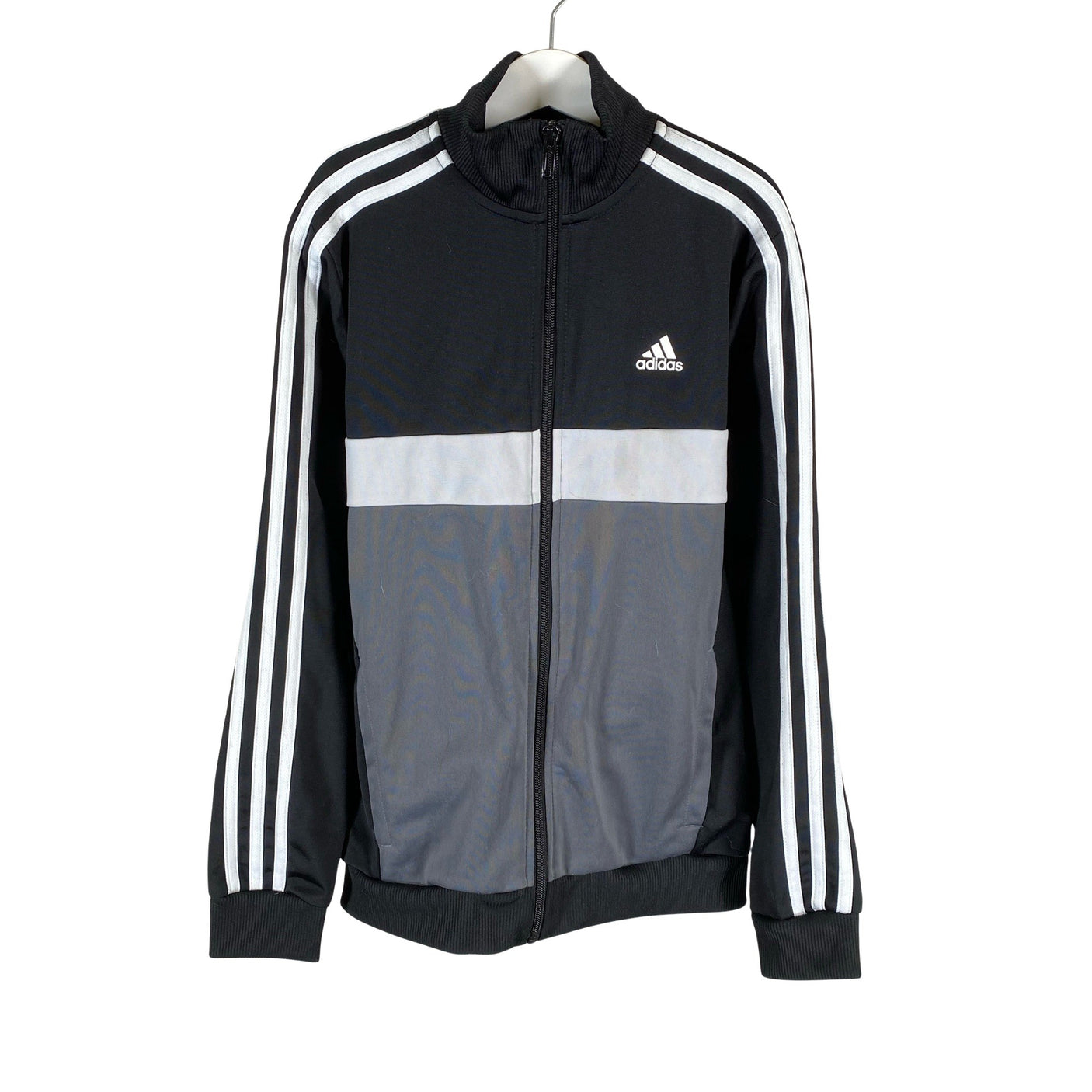 Unisex Adidas - Track jacket, size 146 - 152 - Gray (1)