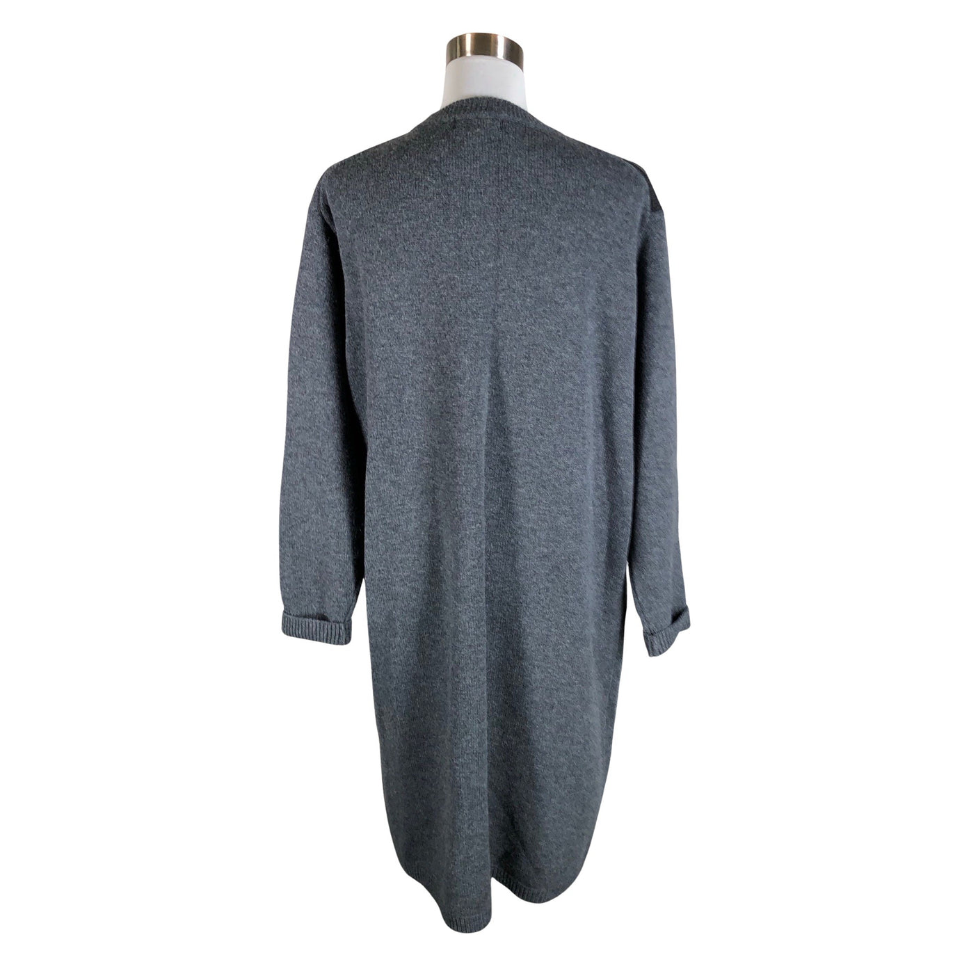 Unisex Uniqlo - Knit dress, size 40 - Gray (2)