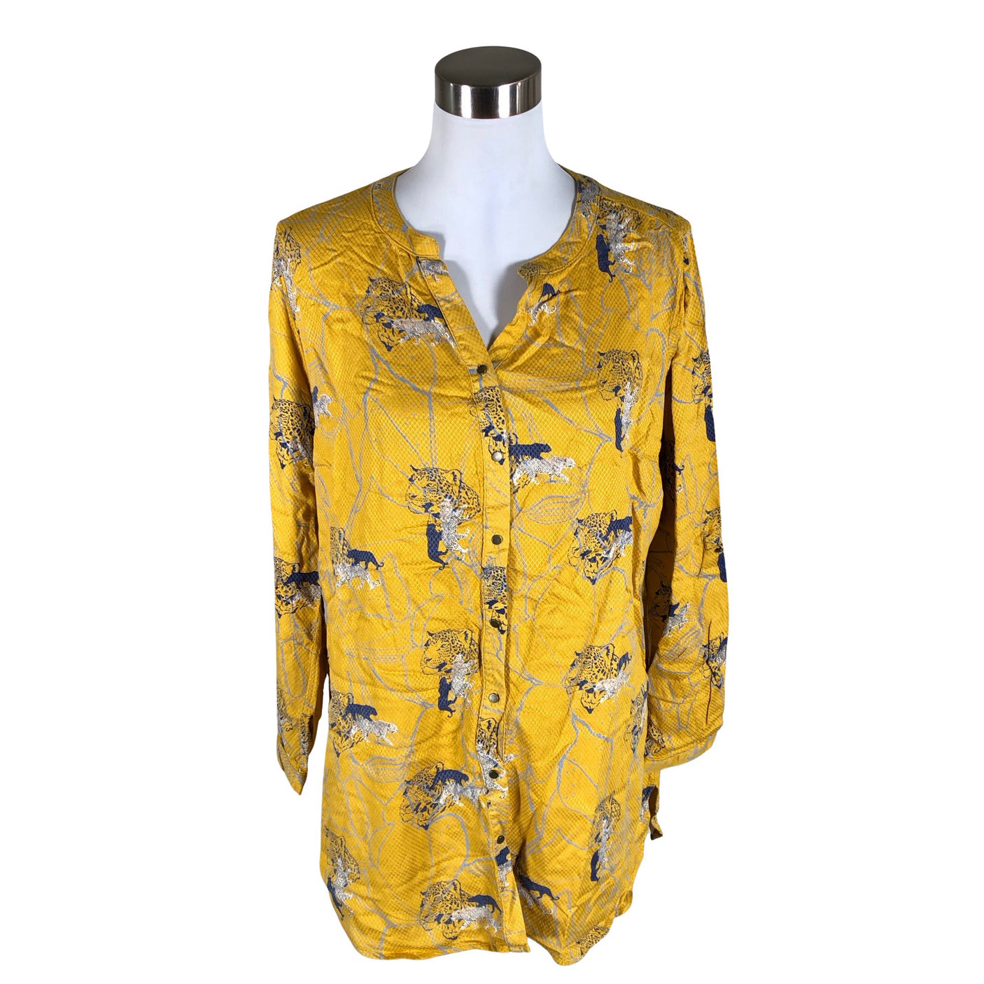 Unisex PEP - Schiffon tunic, size 40 - Yellow (1)