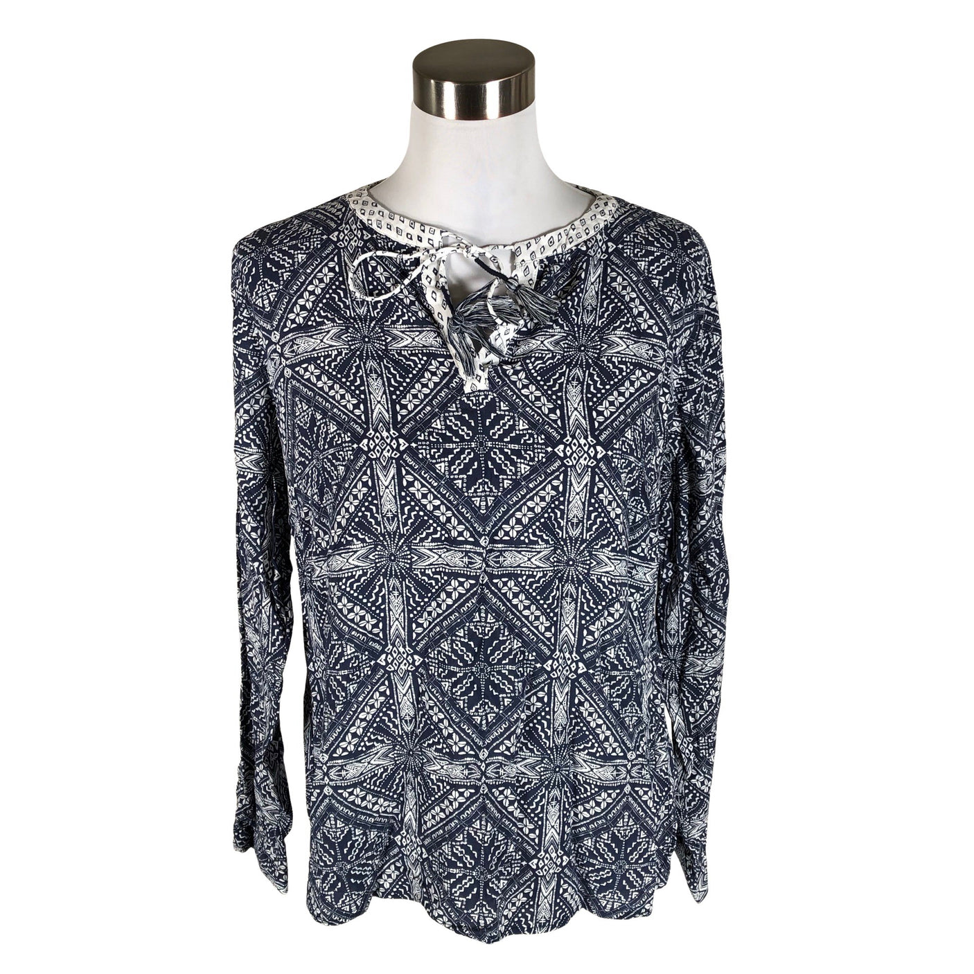 Unisex Tom Tailor - Blouse, size 40 - Blue (1)