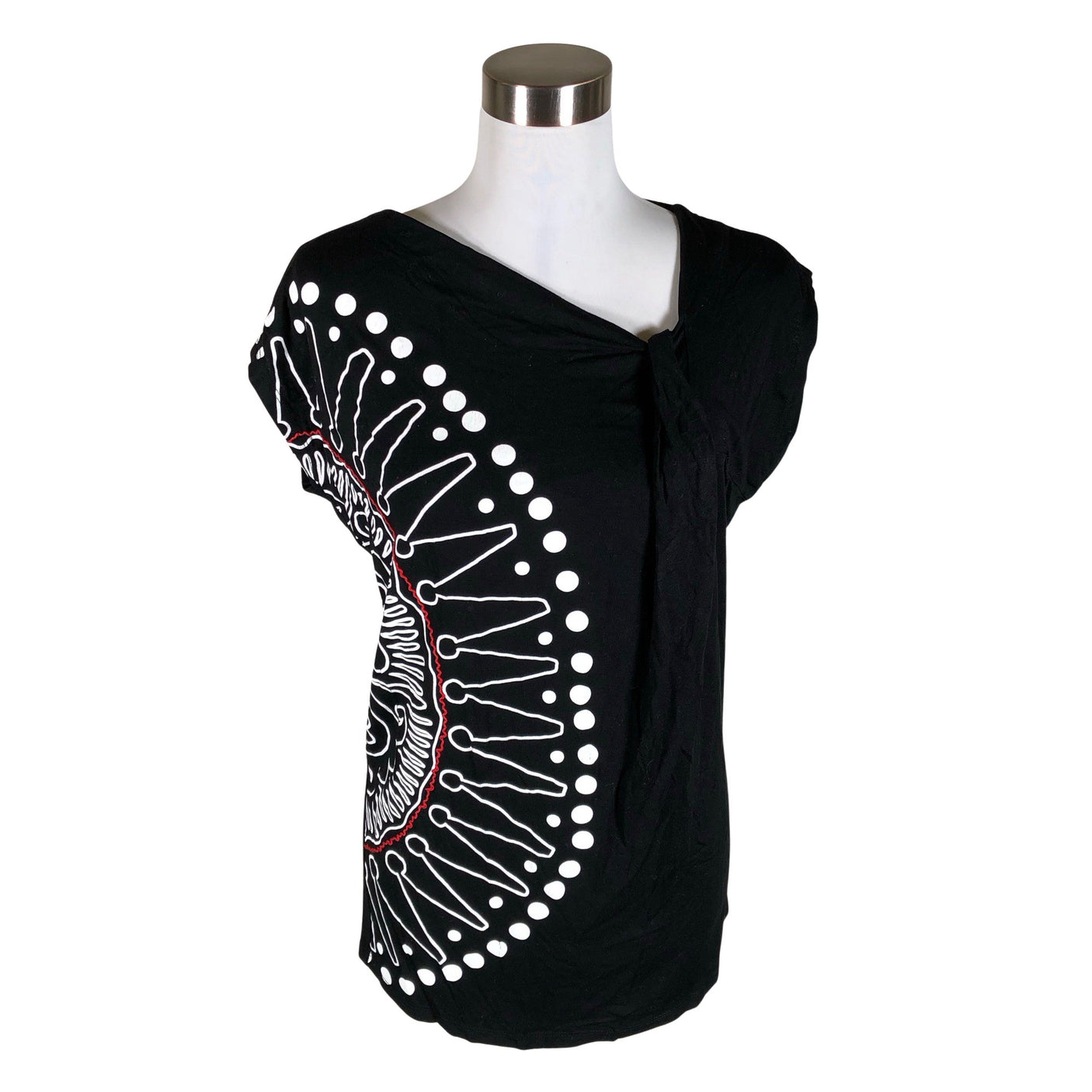 Unisex Desigual - T-shirt, size 38 - Black (1)