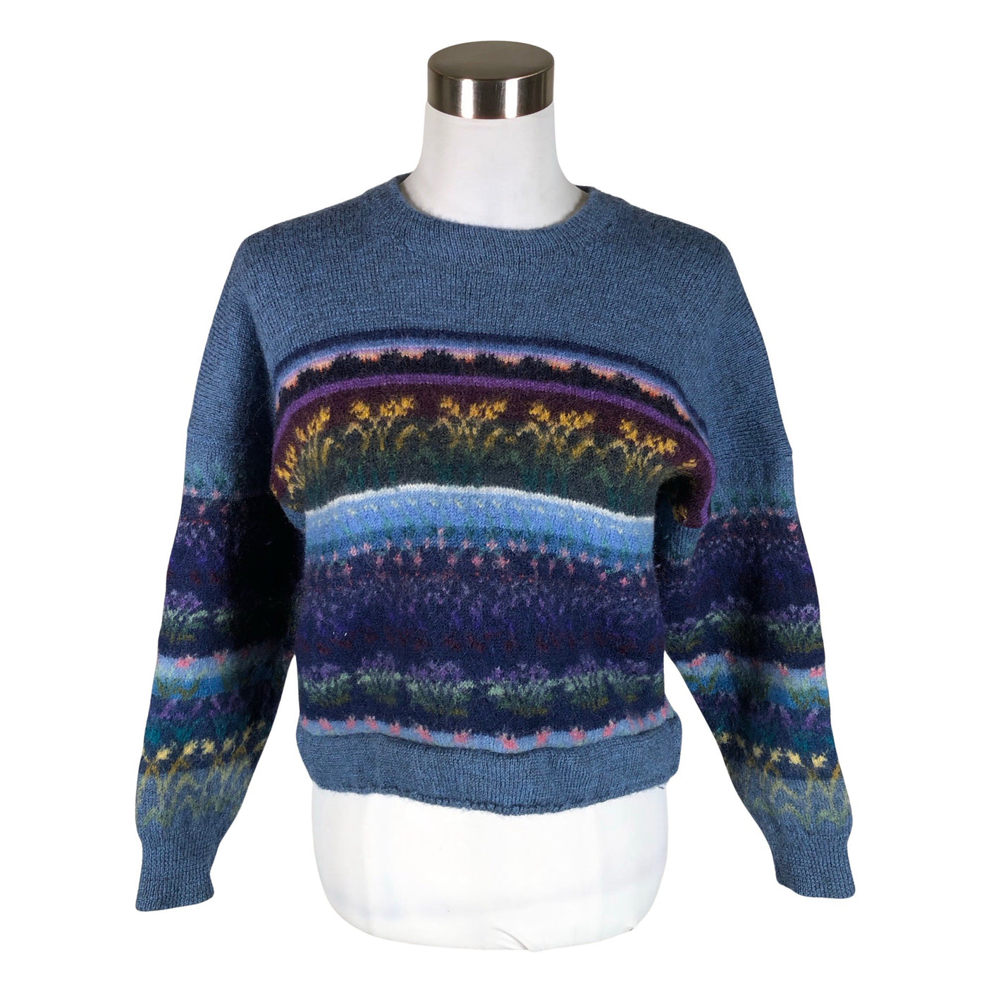Unisex Beyond Retro - Sweater, size 36 - Blue (1)
