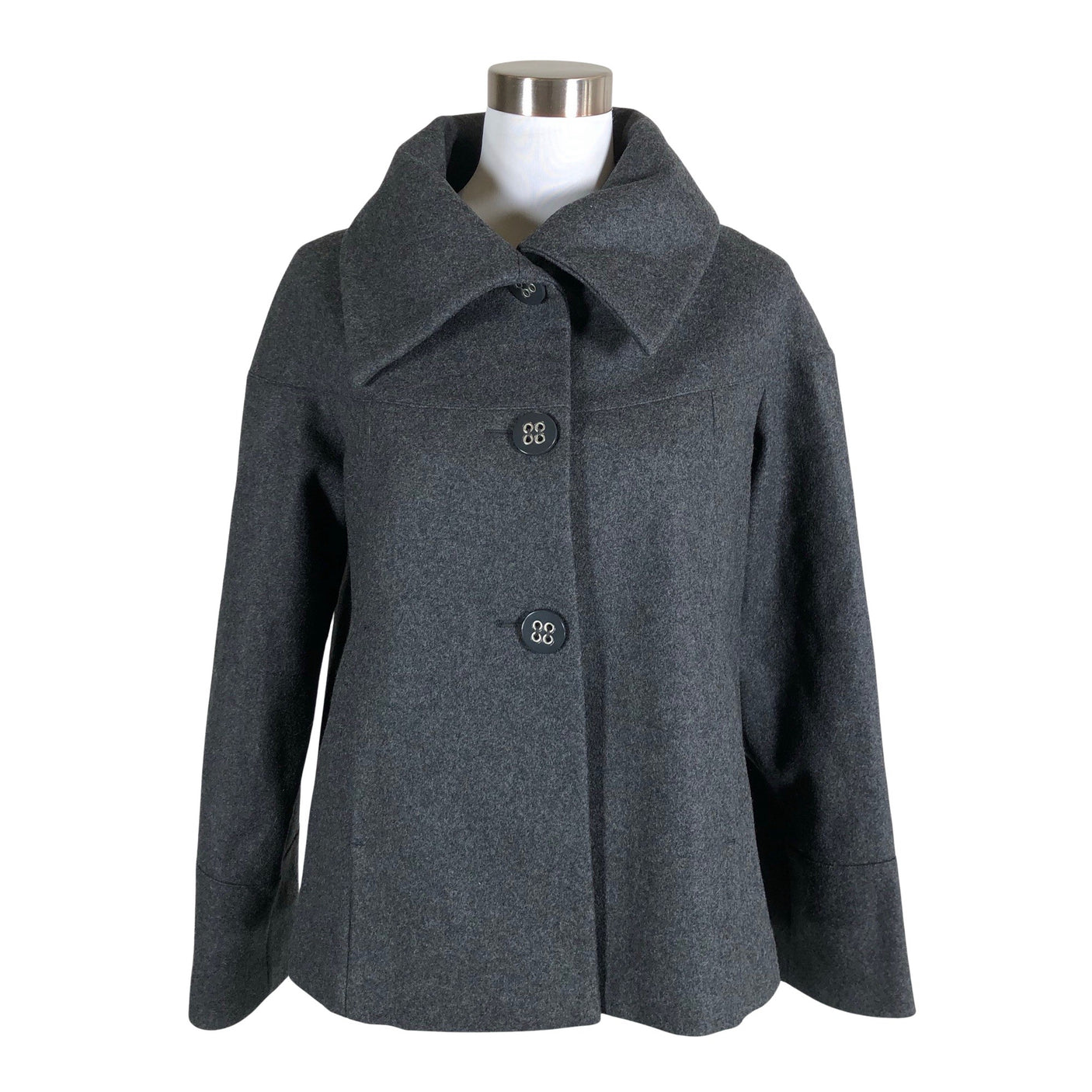 Unisex Christelle & Co - Wool coat, size 36 - Gray (1)