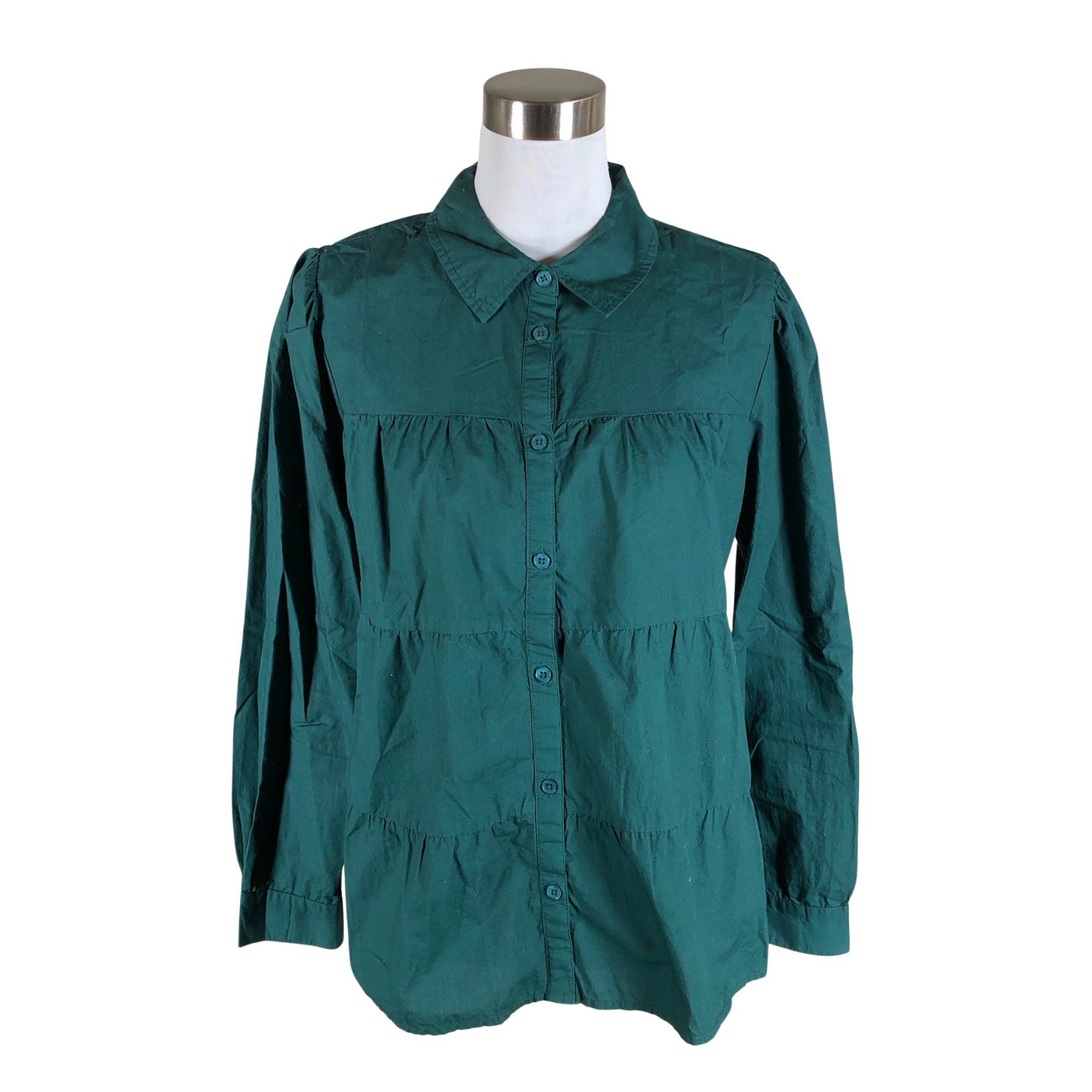 Unisex Cream - Blouse, size 38 - Green (1)