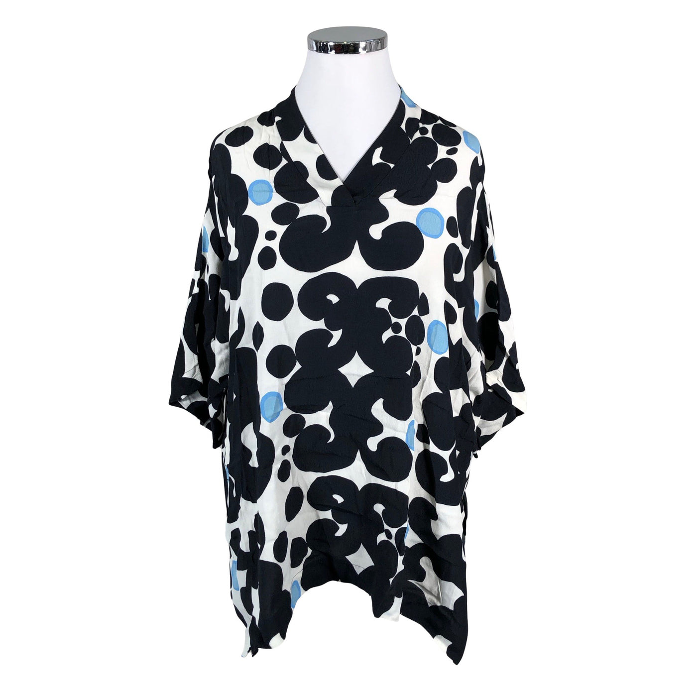 Unisex Marimekko - Schiffon tunic, size 42 - Natural white (1)
