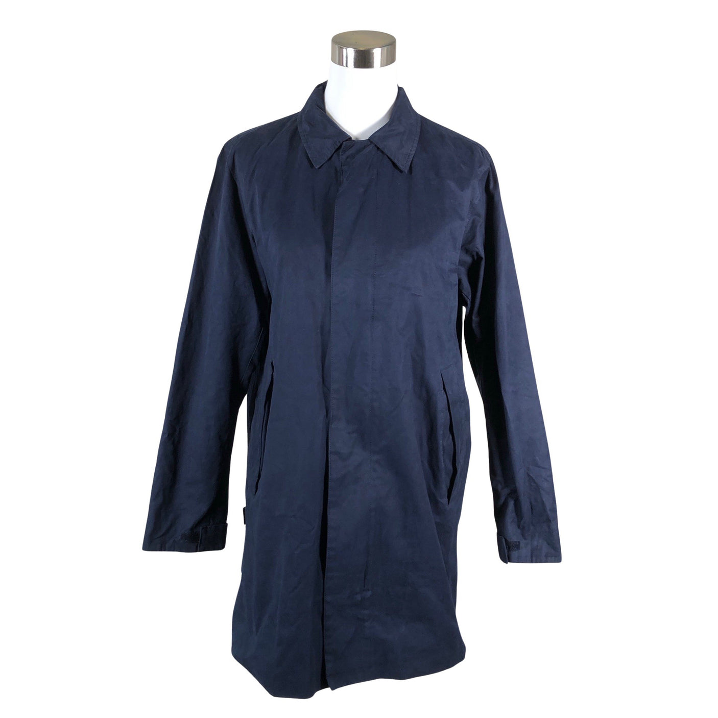 Unisex Makia - Trench coat, size 38 - Blue (1)
