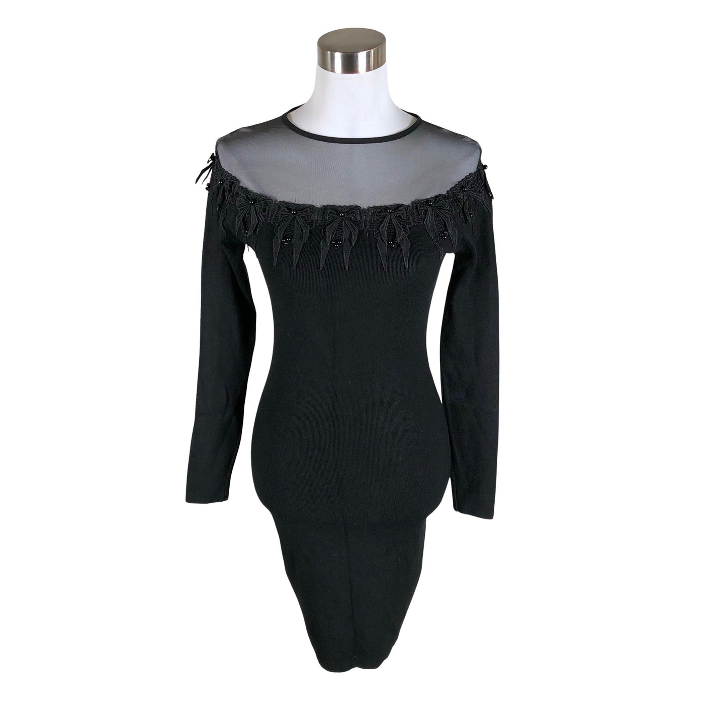 Unisex Bluoltre - Knit dress, size 36 - Black (1)